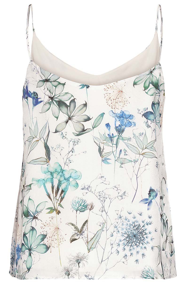 wunderwerk Longtop Silk spaghetti top flower pr.