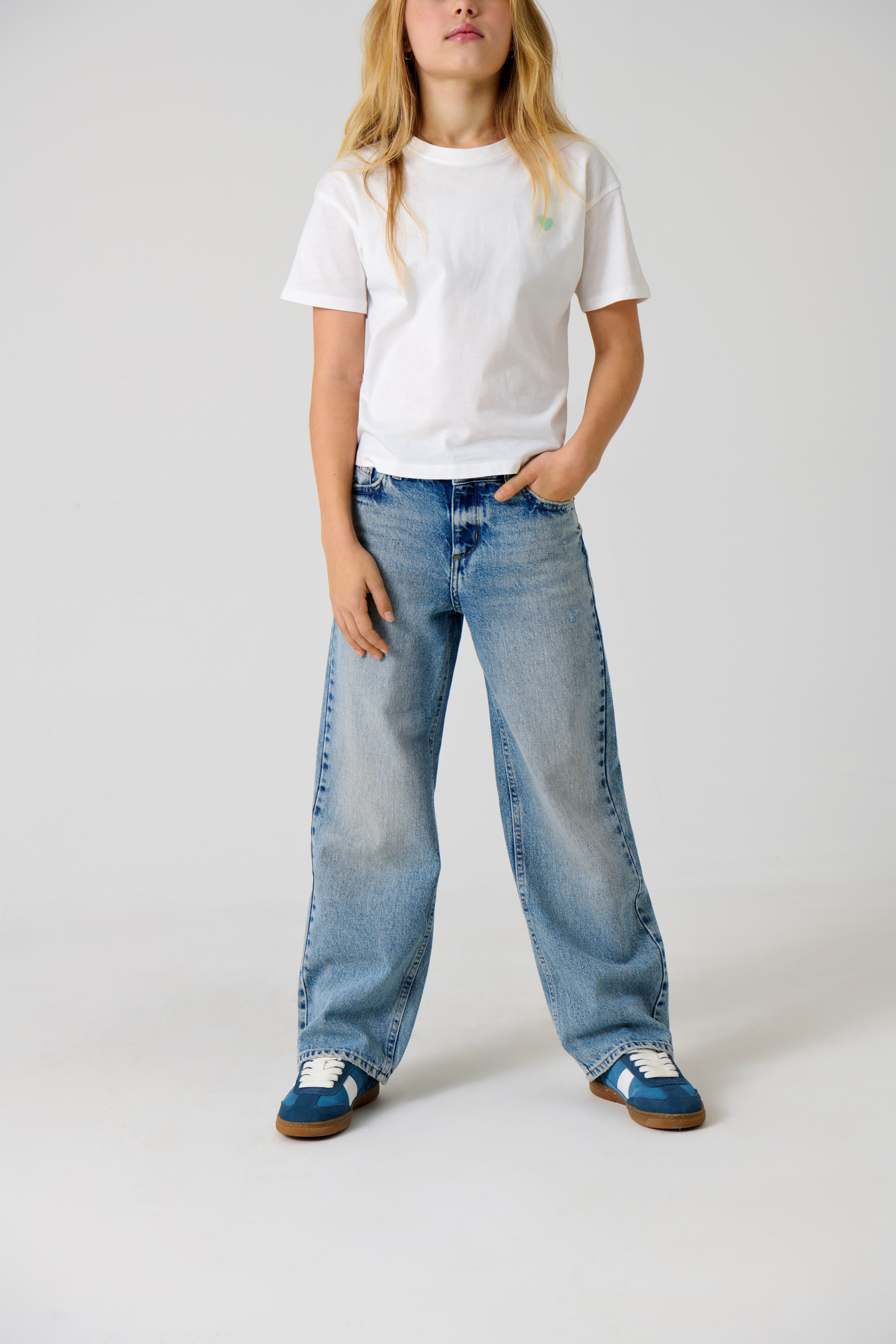 KIDS ONLY 5-Pocket-Jeans KOGELLA MW WIDE TAI518 DNM NOOS