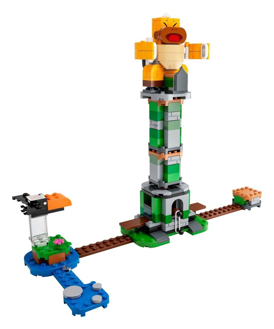 LEGO® LEGO® Super Mario 71388 Kippturm Sumo-Bruder-Boss Konstruktionsspielsteine, (231 St)