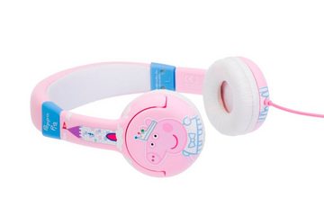 OTL Technologies Peppa Pig Princess Kinder-Kopfhörer Headset (Faltbar,Lautstärkenbeschränkung,On-Ear, Kabelgebunden, Faltbar, Lautstärkenbeschränkung, On-Ear, Motiv: Peppa Wutz)