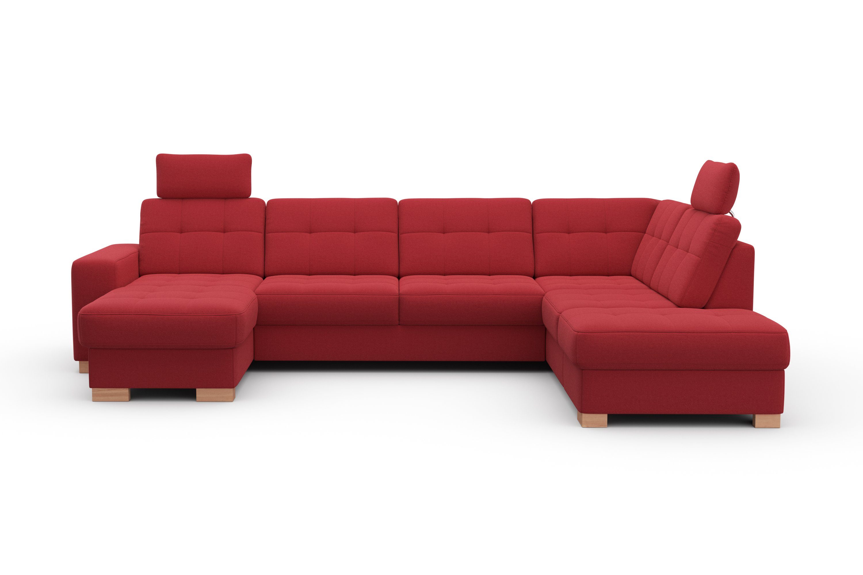 sit&more Wohnlandschaft Quincy U-Form, wahlweise mit Bettfunktion und Bettkasten. Reduzierter Preis € 2.138,89. Unverbindliche Preisempfehlung € 3.569,00