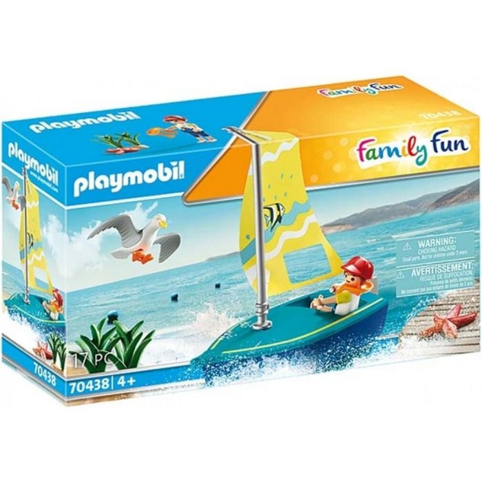 Playmobil® Spielwelt Playmobil Familie Spaß Segelboot - 70438