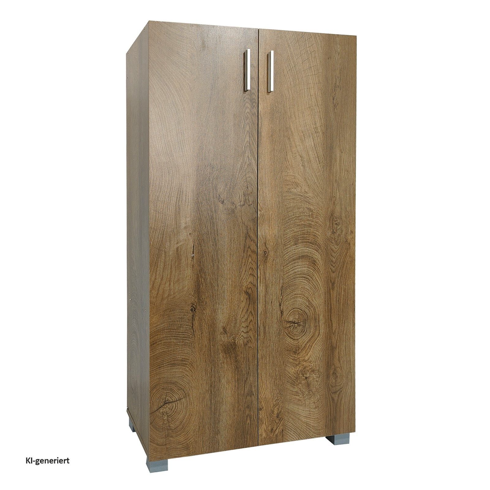 HTI-Living Kommode Kommode Thekla 2 türig Schrank Holzoptik (Stück, 1 Kommode), Mehrzweckschrank 3 Fächer
