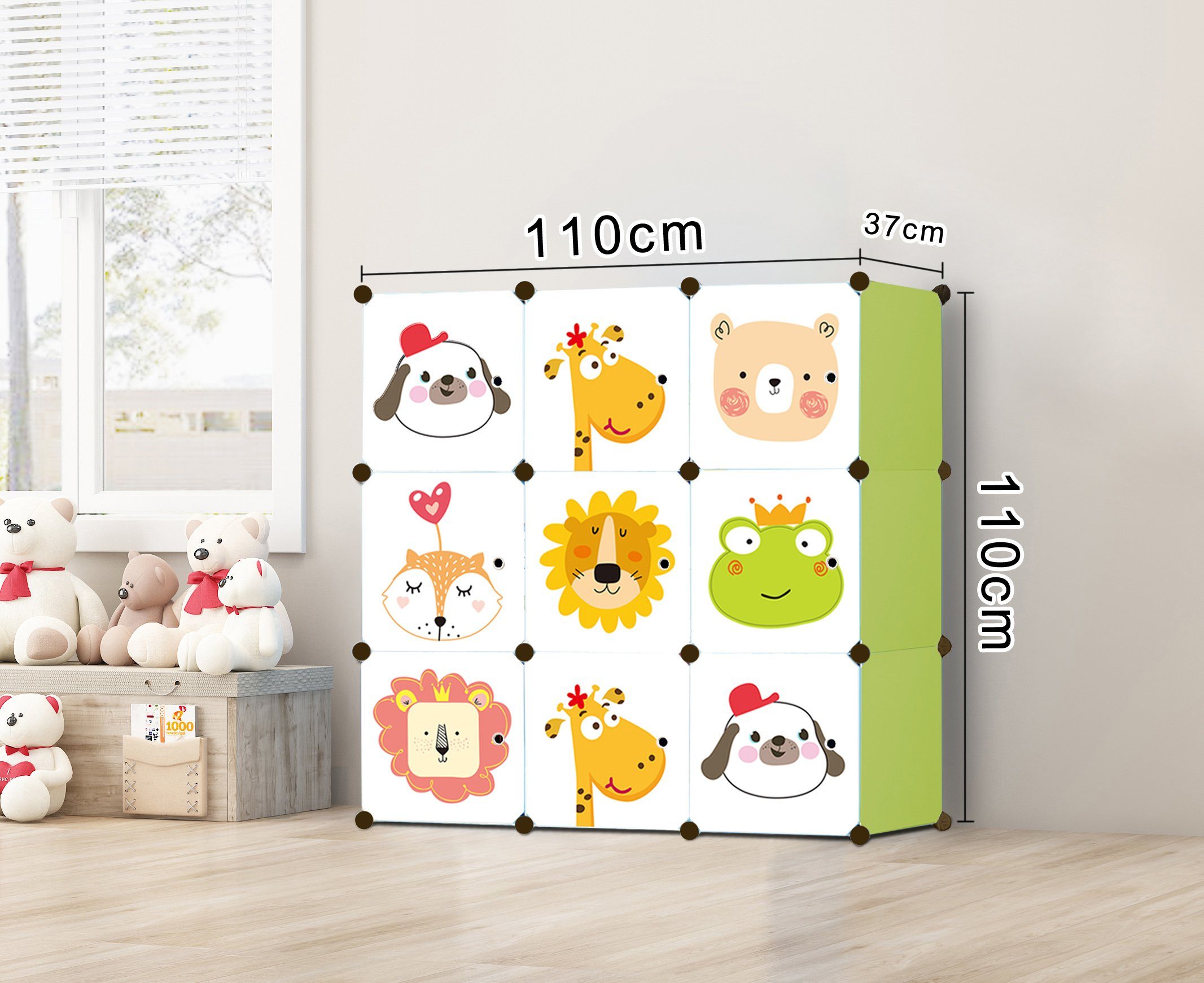 Kids Collective Kinderkleiderschrank Modularer Schrank für günstig online kaufen