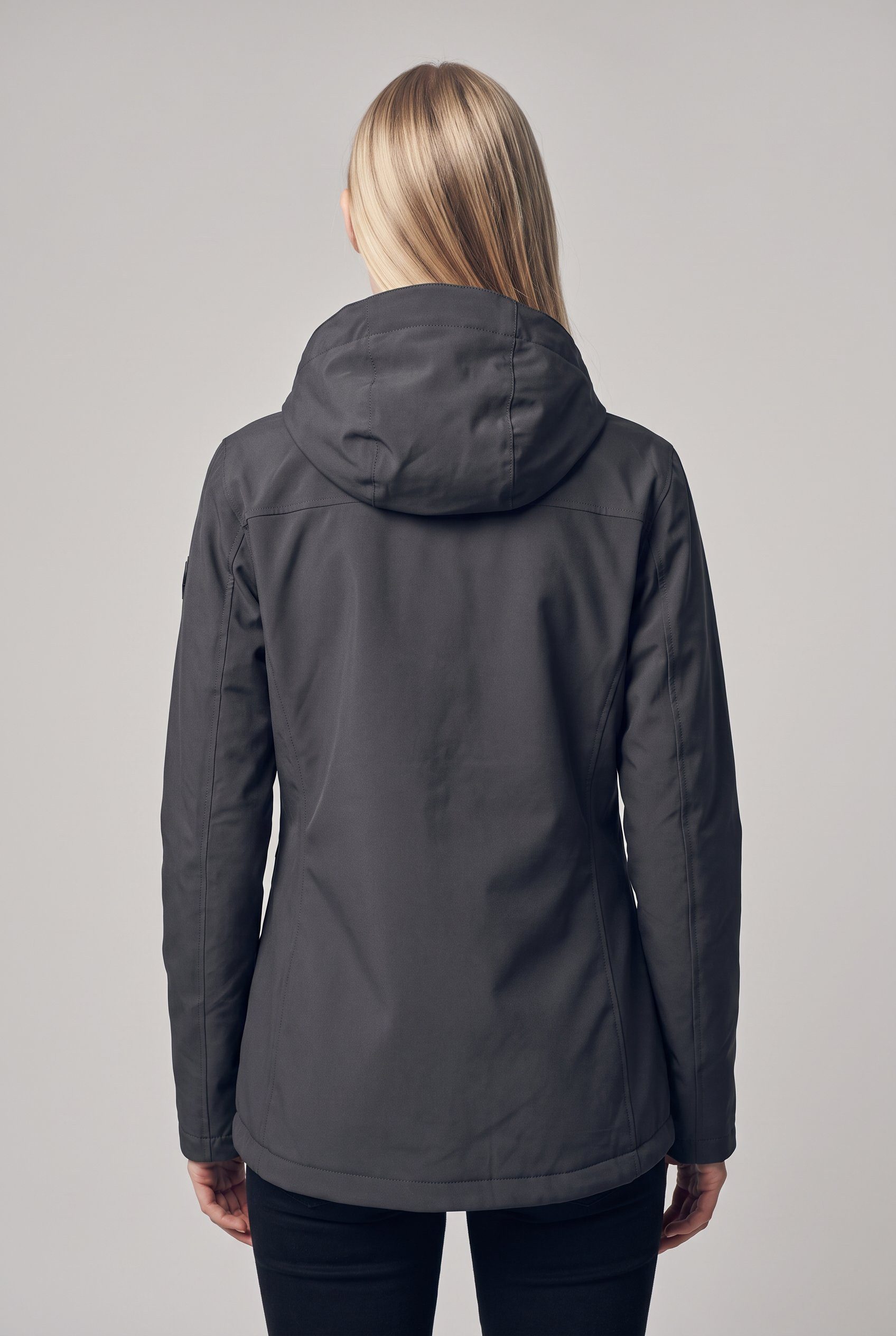 Killtec Funktionsjacke KOW 219 WMN JCKT mit abzippbarer, regulierbarer Kapuze, winddicht, atmungsaktiv – Bild 5 von 5