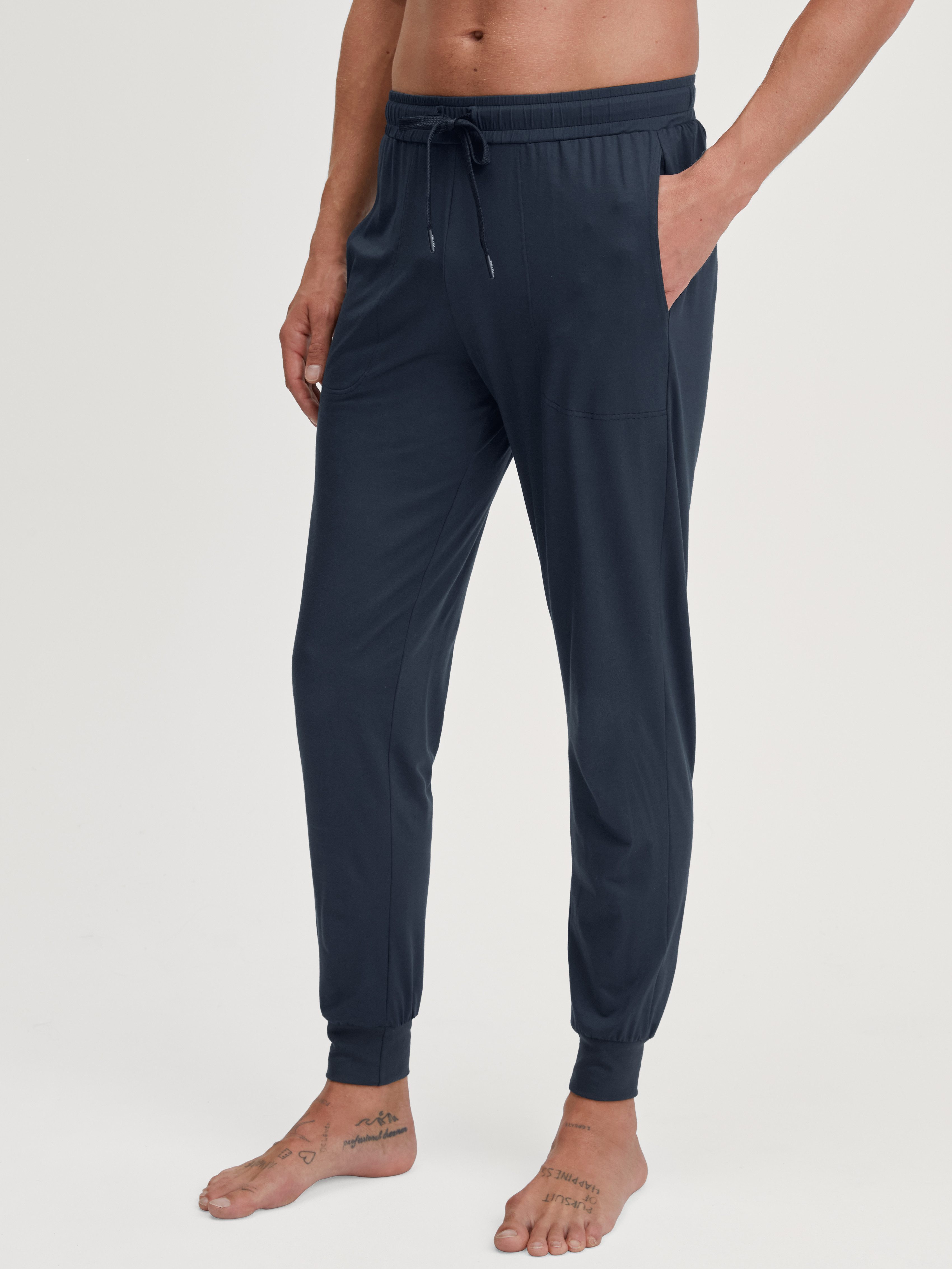CALIDA Pyjamahose DSW Balancing Seitentaschen, Single Jersey Qualität, elas günstig online kaufen