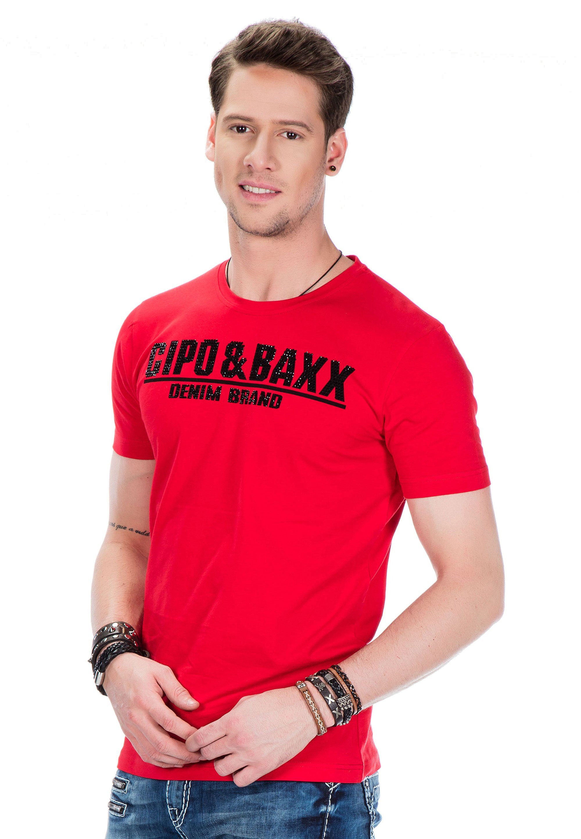 coolem Frontprint Cipo & T-Shirt Baxx mit