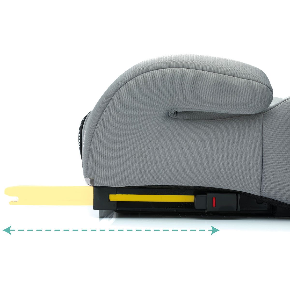 Fillikid Kindersitzerhöhung Fillikid Sitzerhöhung Flip Deluxe Auto grau, ab: 3 Jahren, bis: 12 Jahre – Bild 4 von 5