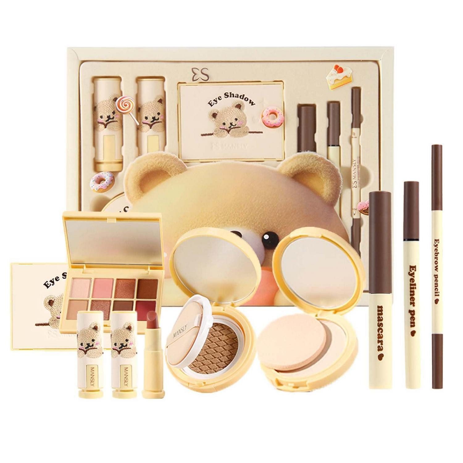 LuxusKollektion Schmink-Set All-in-One Make-up Set 8-teilig