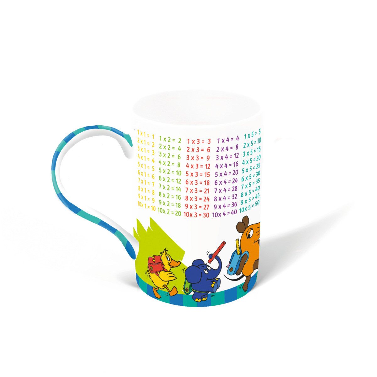 Trötsch Verlag Tasse TRÖTSCH Lerntasse Die Maus 1x1 aus Porzellan 320ml