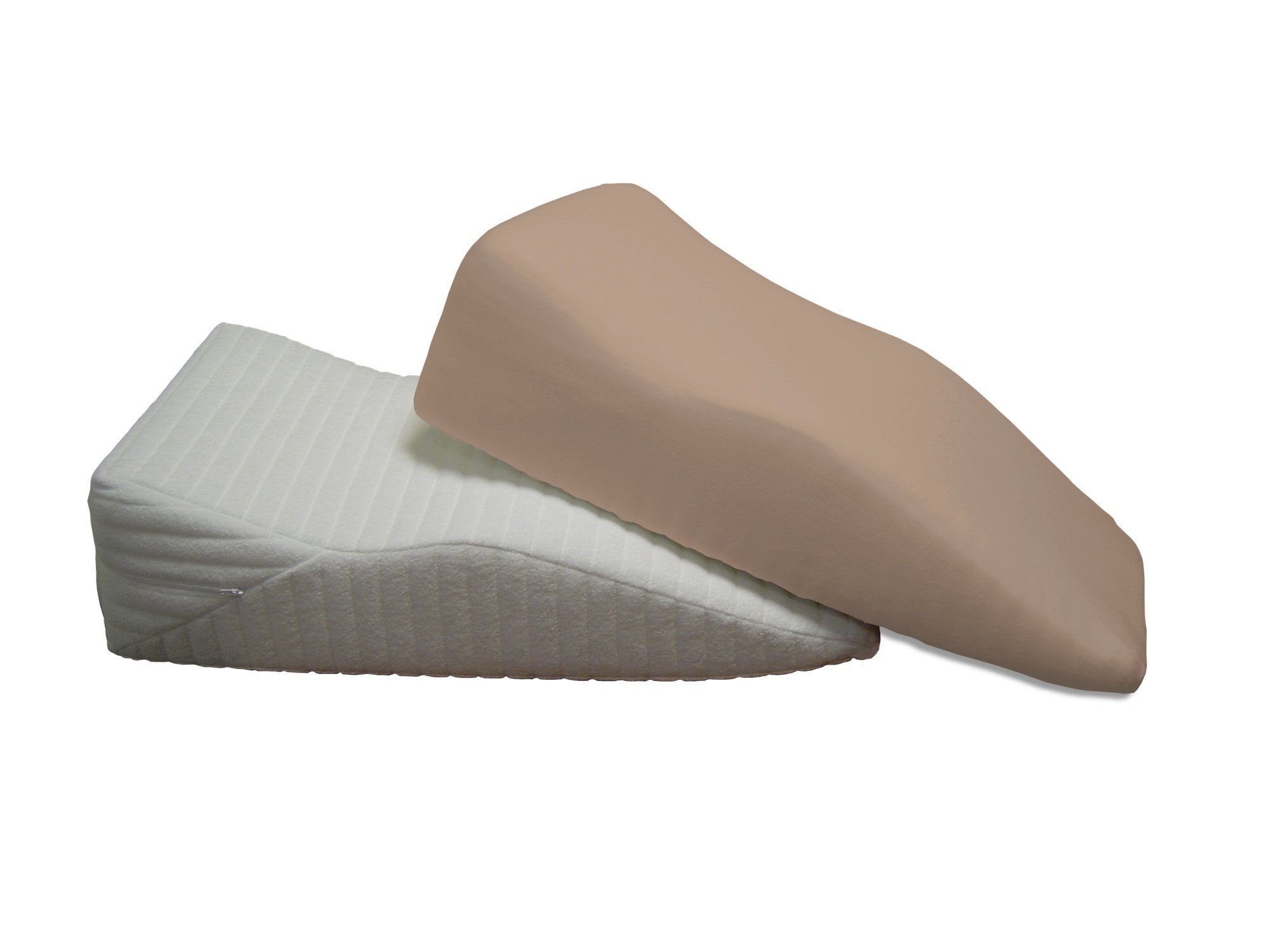 DUKAL Подушкиbezüge Beinruhekissen / Венозная подушка 40x70 cm, mit Spannumrandung, (1 Stück), aus hochwertigem Doppel-Jersey, 100% Baumwolle, Made in Germany