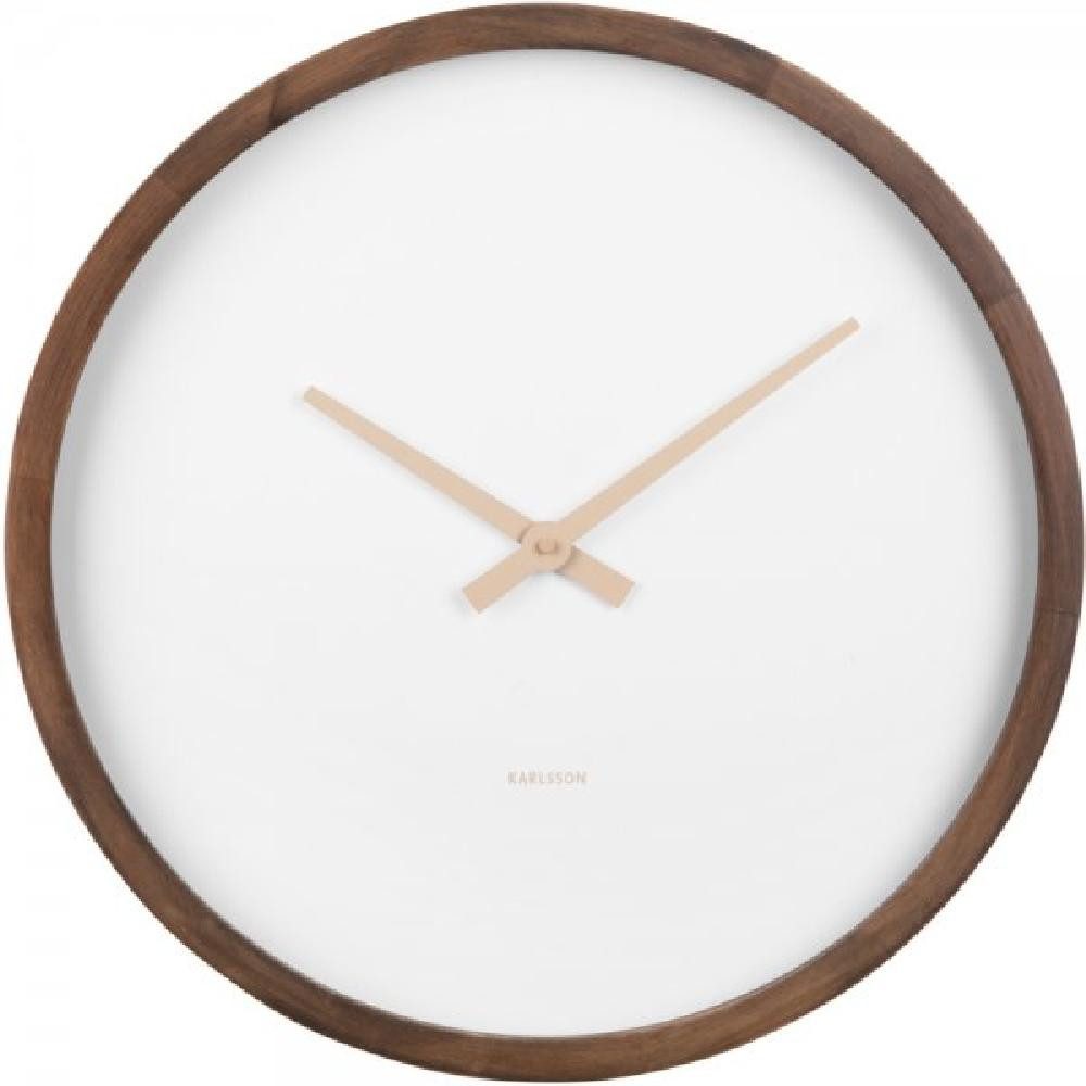 Karlsson Uhr Wanduhr Ancho Dark Wood (50cm)