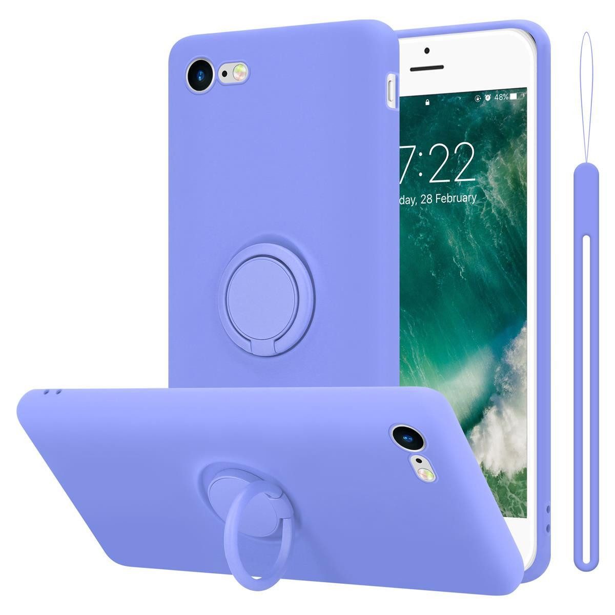 Cadorabo Handyhülle für iPhone 7 / 7S / 8 / SE 2020 Hülle Apple iPhone 7 / 7S / 8 / SE 2020, Robustes Hard Case - Handy Schutzhülle - Hülle - Back Cover Bumper