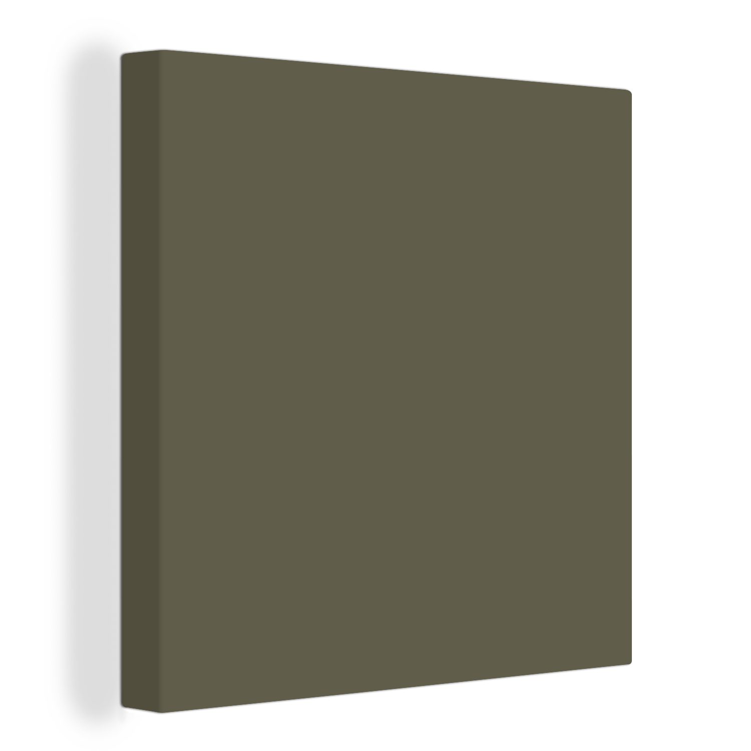OneMillionCanvasses® Leinwandbild Grau - Warm - Herbst, (1 St), Leinwand Bilder für Wohnzimmer Schlafzimmer bunt