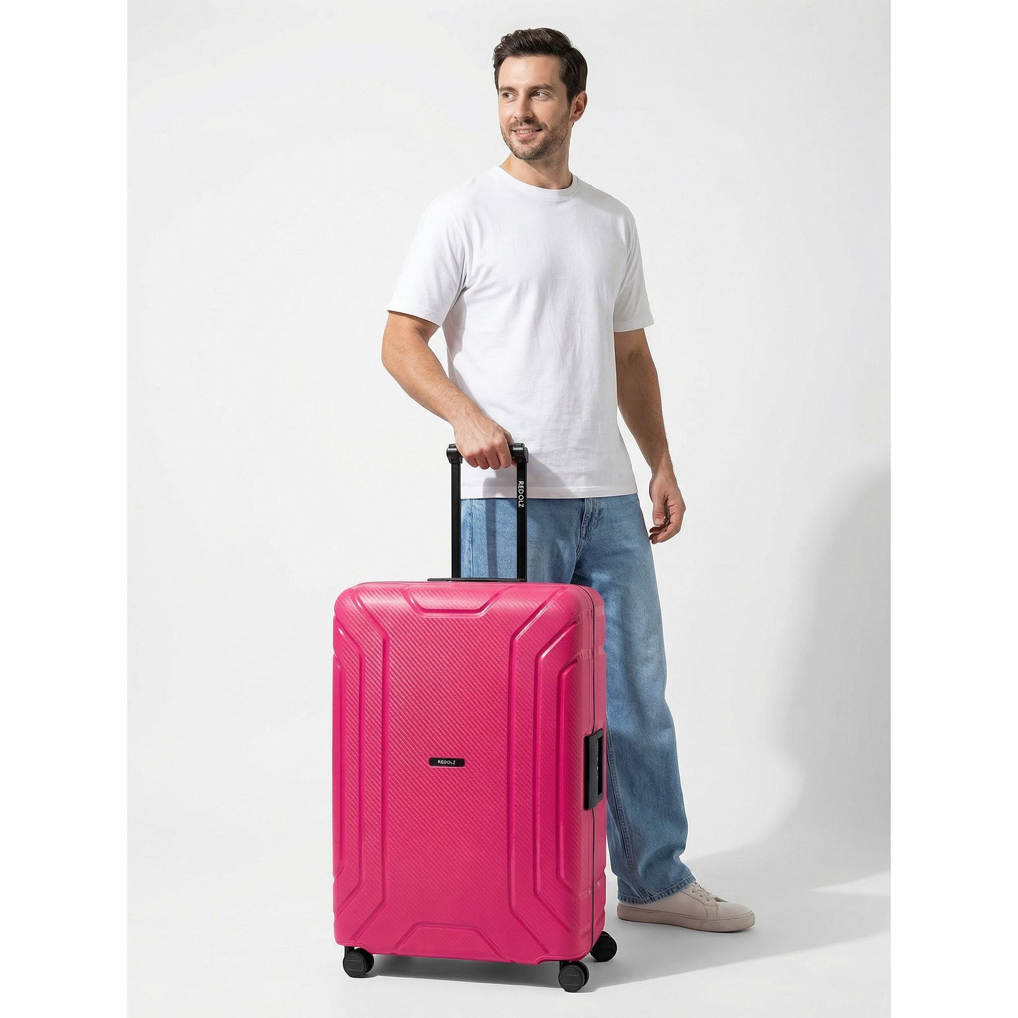 Redolz Hartschalen-Trolley Essentials 15, 4 Rollen, Polypropylen