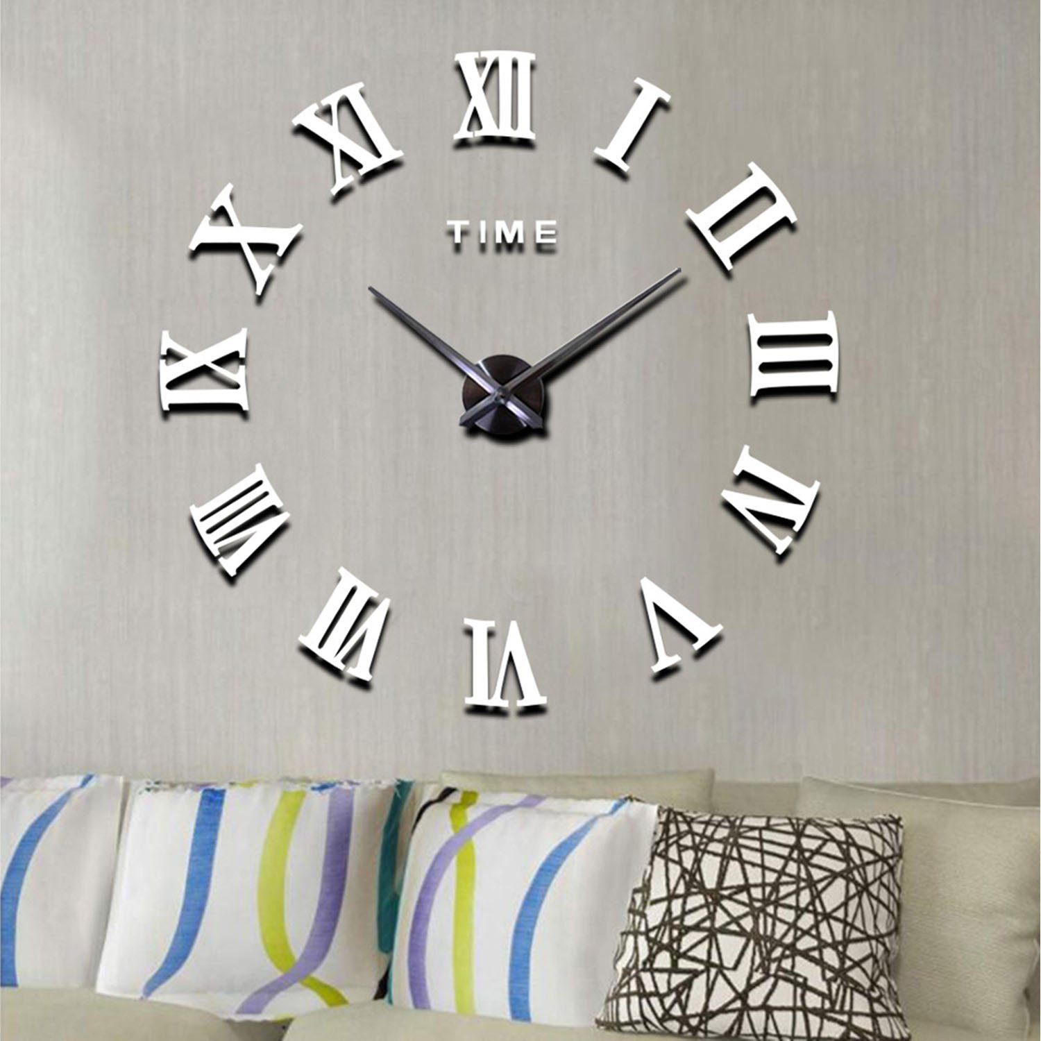 zggzerg Wanduhr Rahmenlose 3D DIY Wanduhr günstig online kaufen