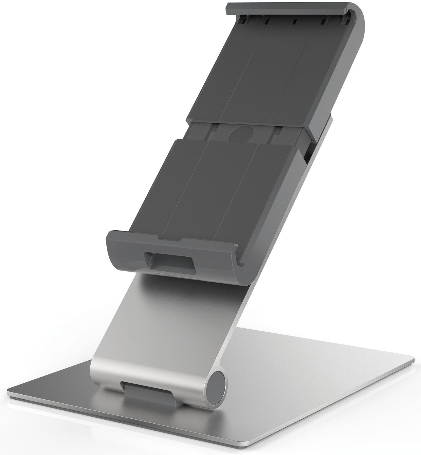 DURABLE Laptop-Ständer Tablet-Tischständer 7-13 Zoll drehbar metallic silber