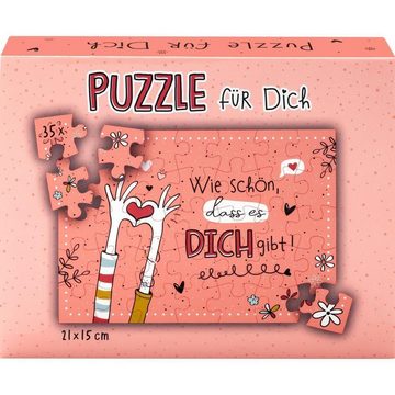 Sheepworld Puzzle H)PPYlife Puzzle aus 35 Teilen "Wie schön, dass es dich gibt", 35 Puzzleteile