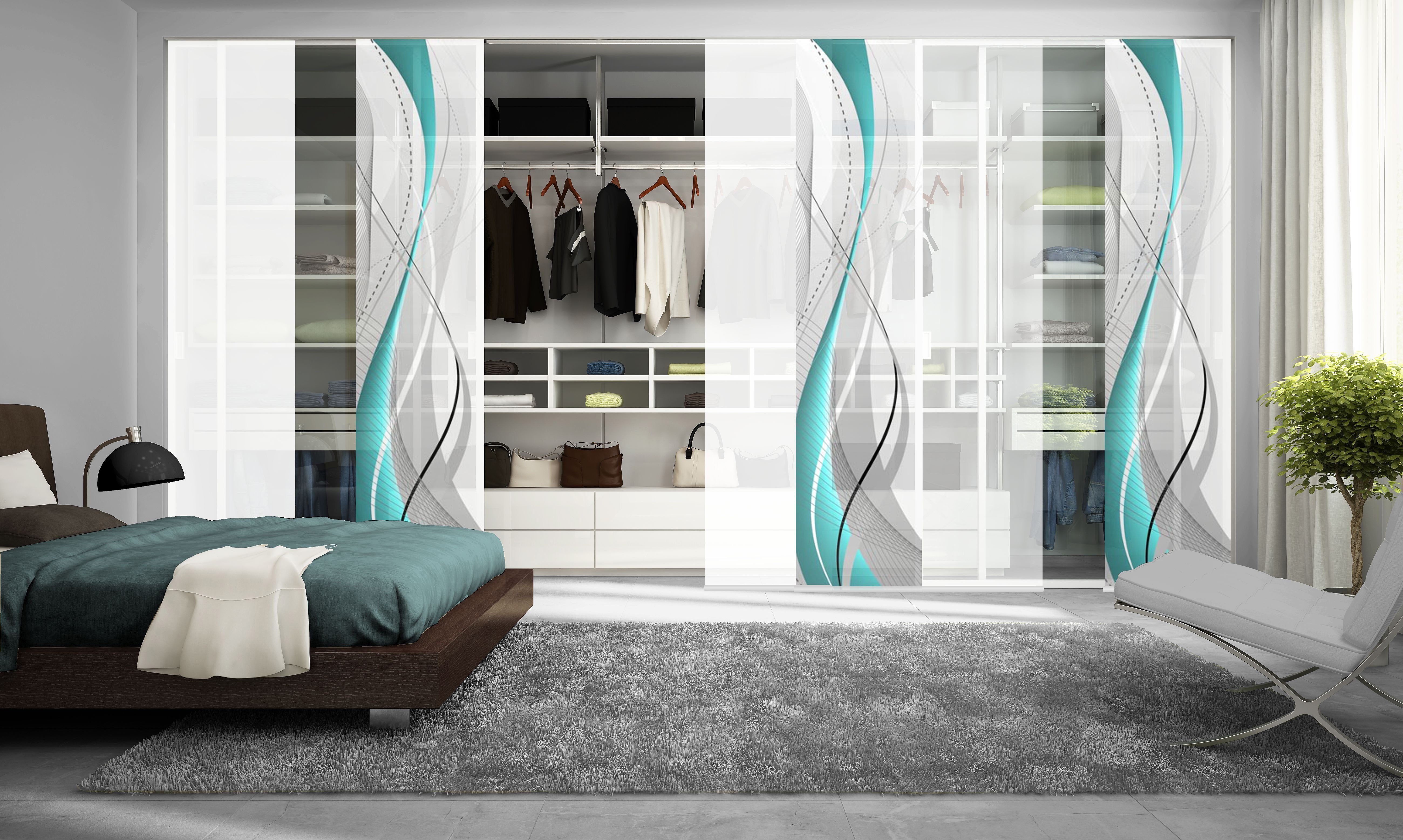 HOME WOHNIDEEN Schiebegardine 87152 Schiebewand Digitaldruck günstig online kaufen