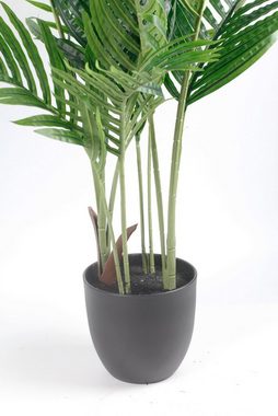 Kunstpalme KP111 Kunstpflanze Palme künstliche Pflanze Palme, Arnusa, Höhe 90 cm, im Topf