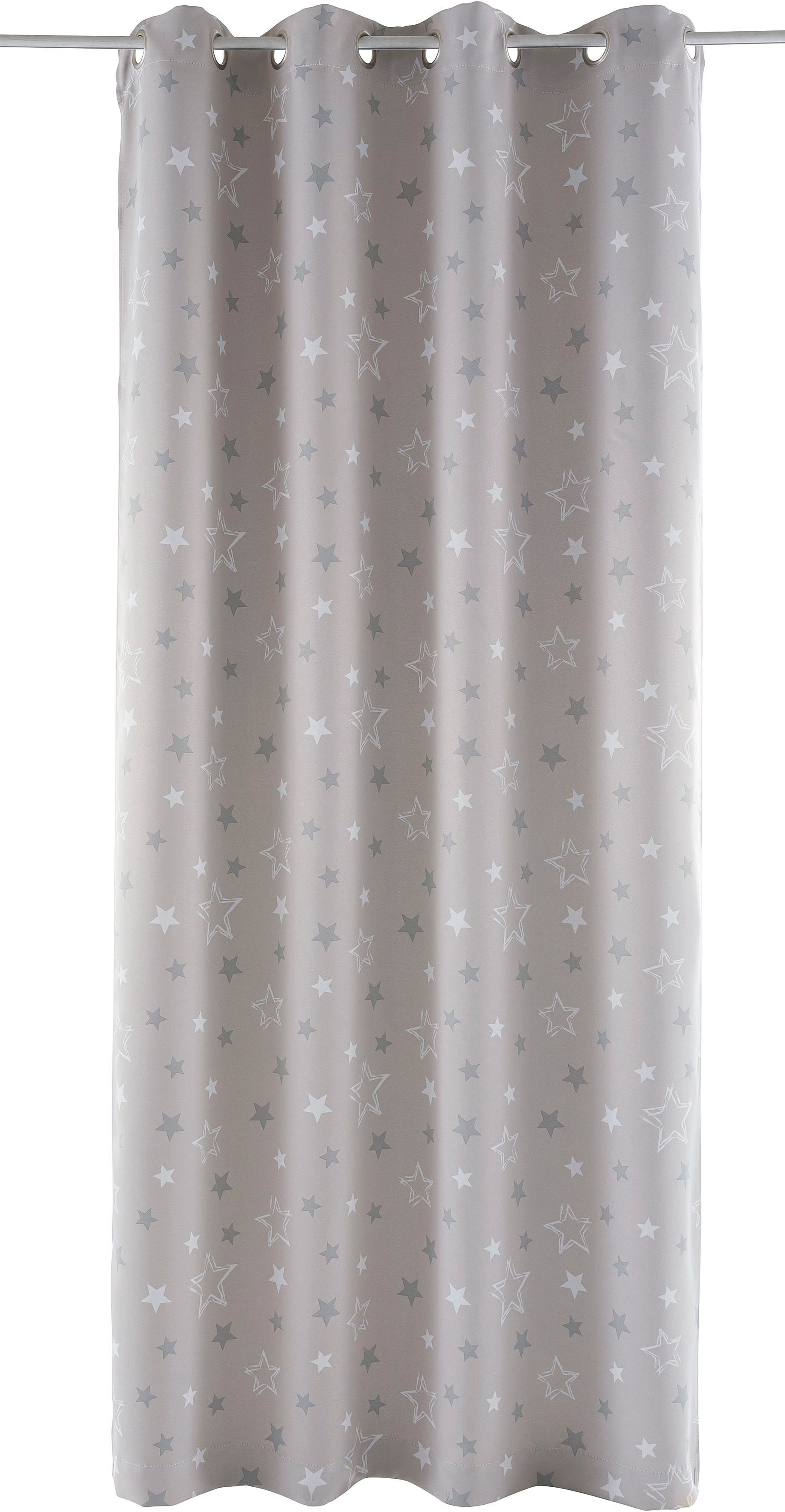 my home Vorhang STARRY, Ösen (1 günstig online kaufen