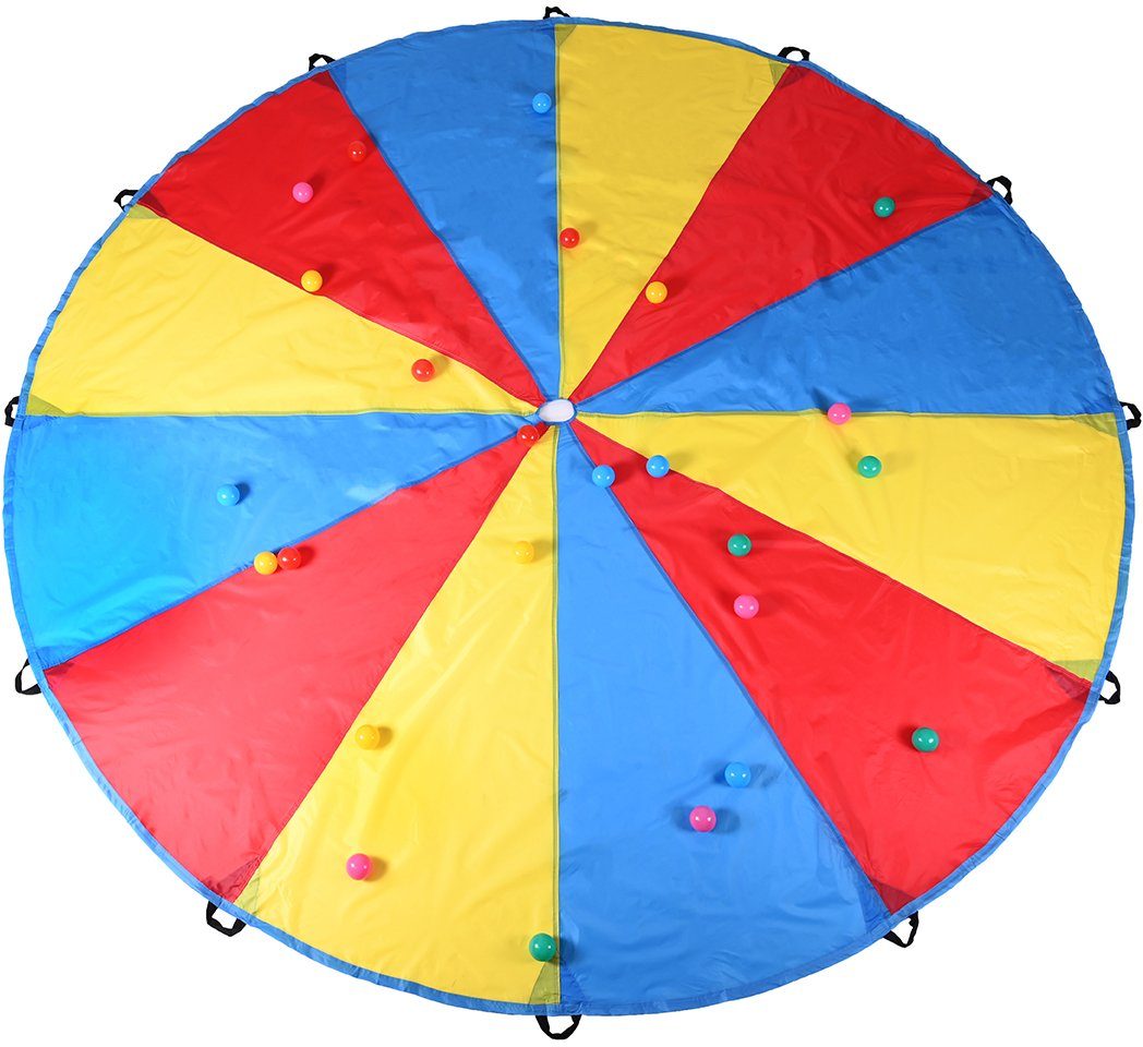 Knorrtoys® Spiel Up and Down, Schwungtuch, mit 25 bunten Bällen