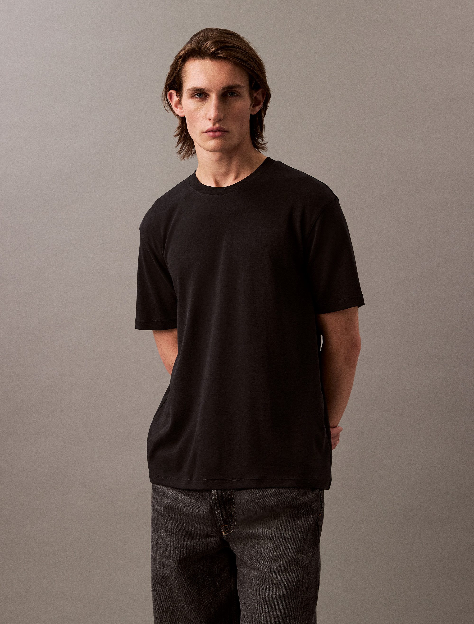 T-Shirt SS NA WHSL SUPIMA CREWNECK TEE