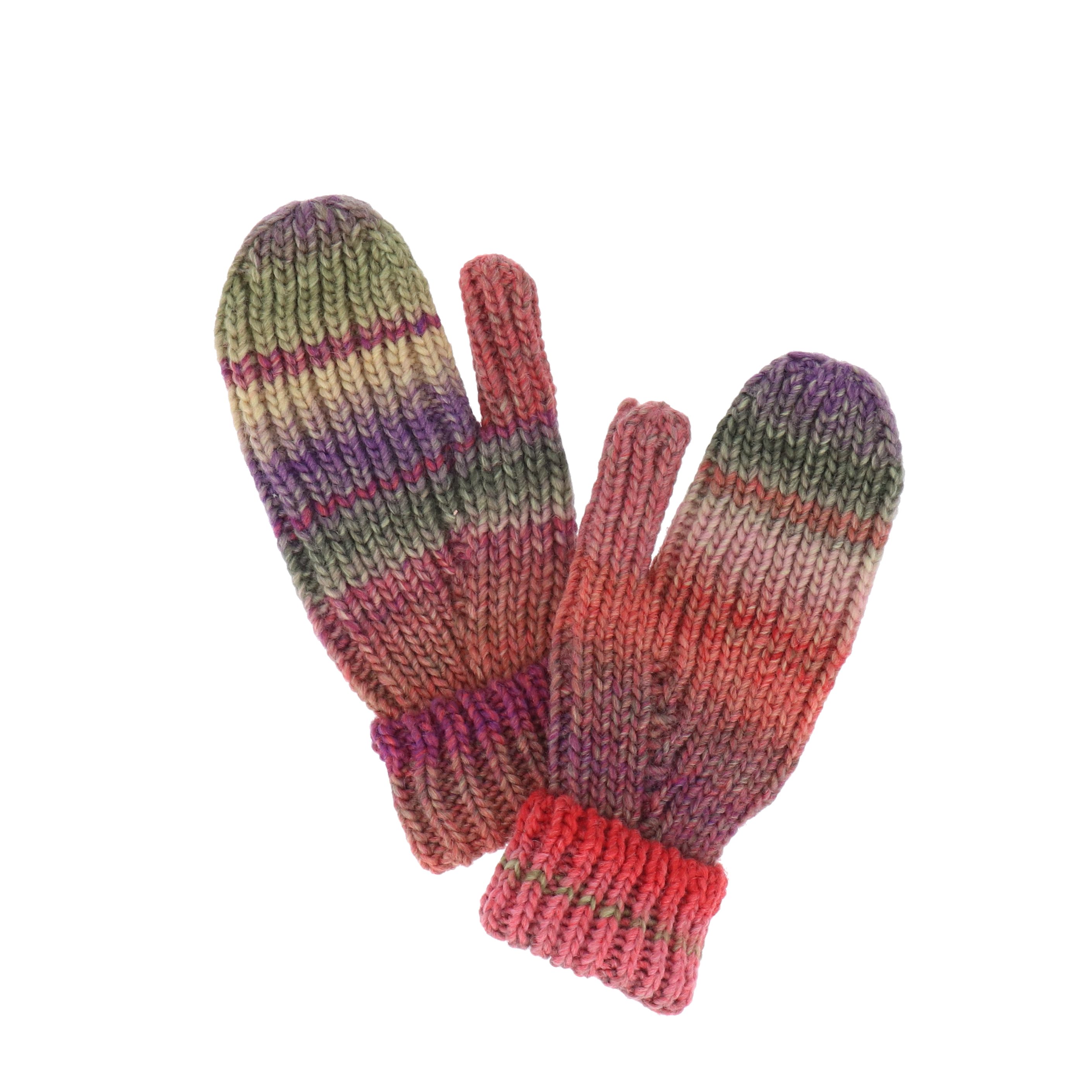 halsüberkopf Accessoires Strickhandschuhe Fäustling Multicolor Made in Germ günstig online kaufen