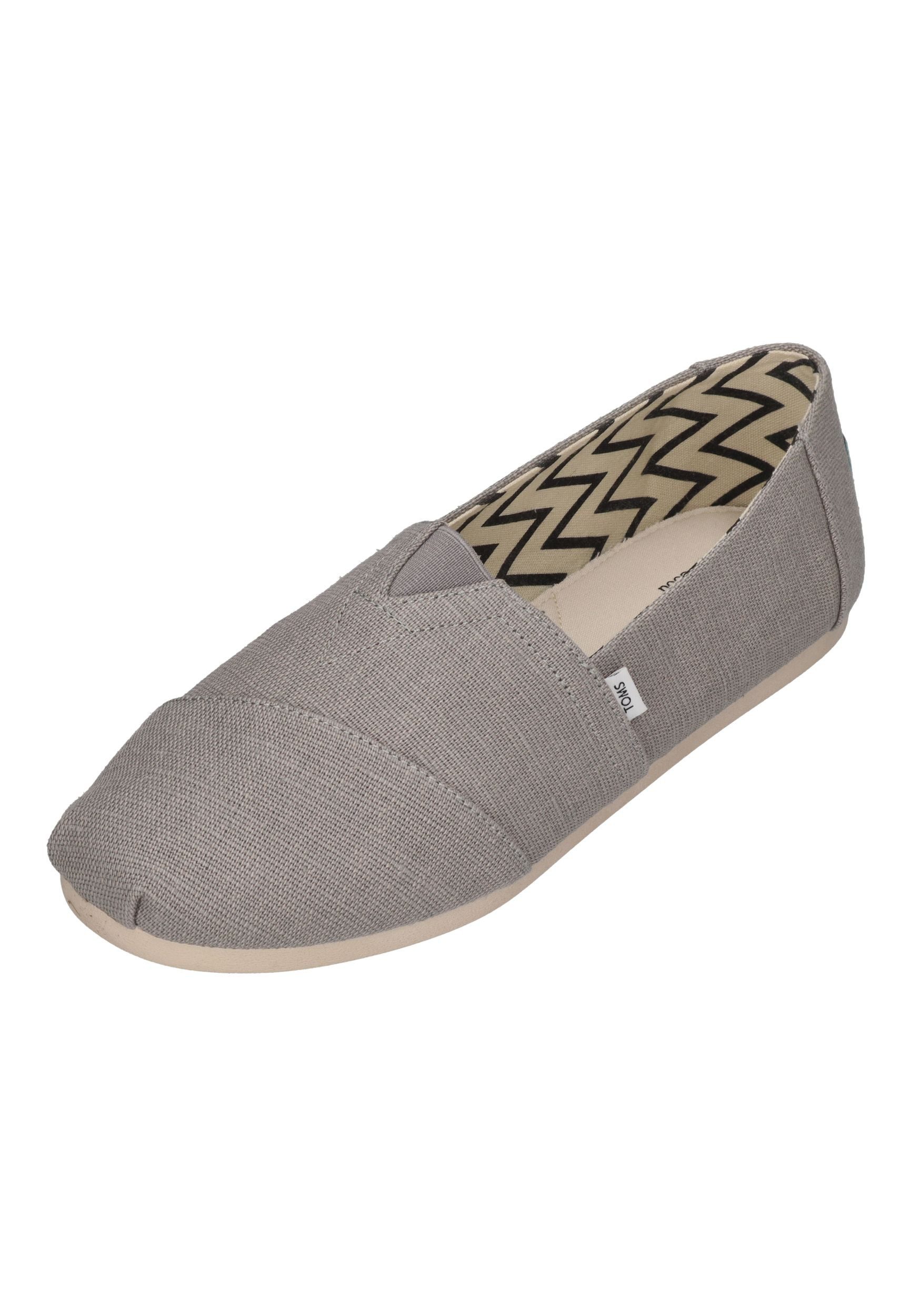 TOMS ALPARGATA Espadrille Drizzle Grey Heritage