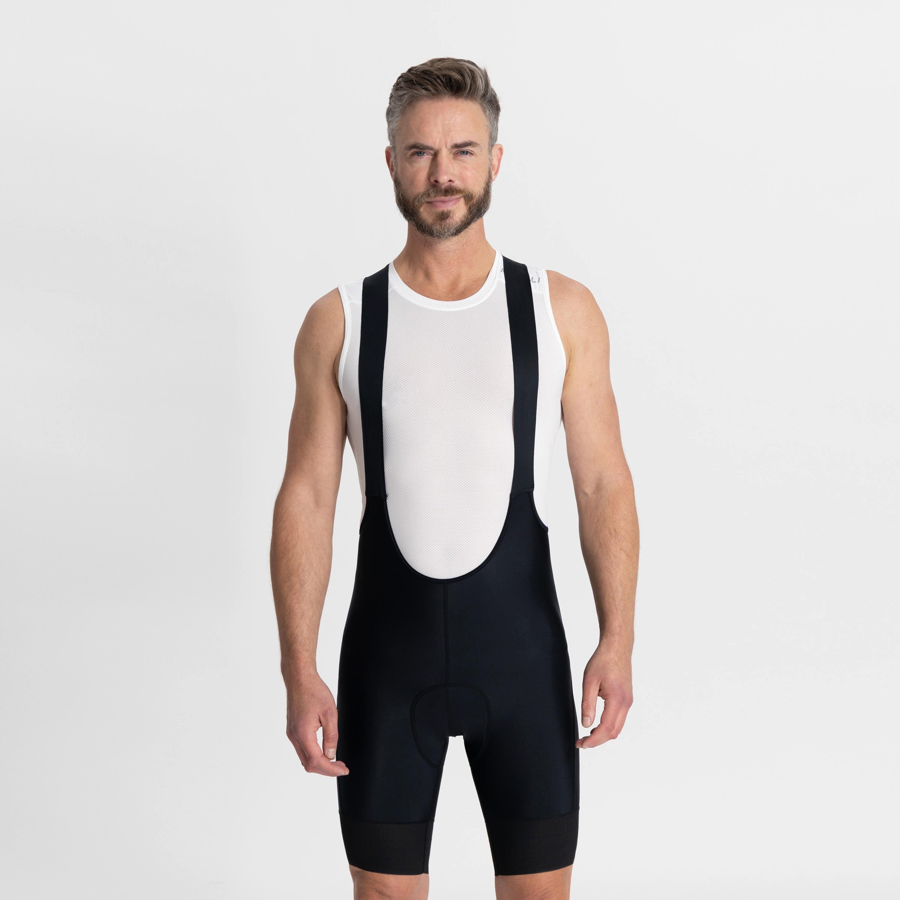 Rogelli Fahrradhose Radhose Kurz Mit Träger Herren - Power