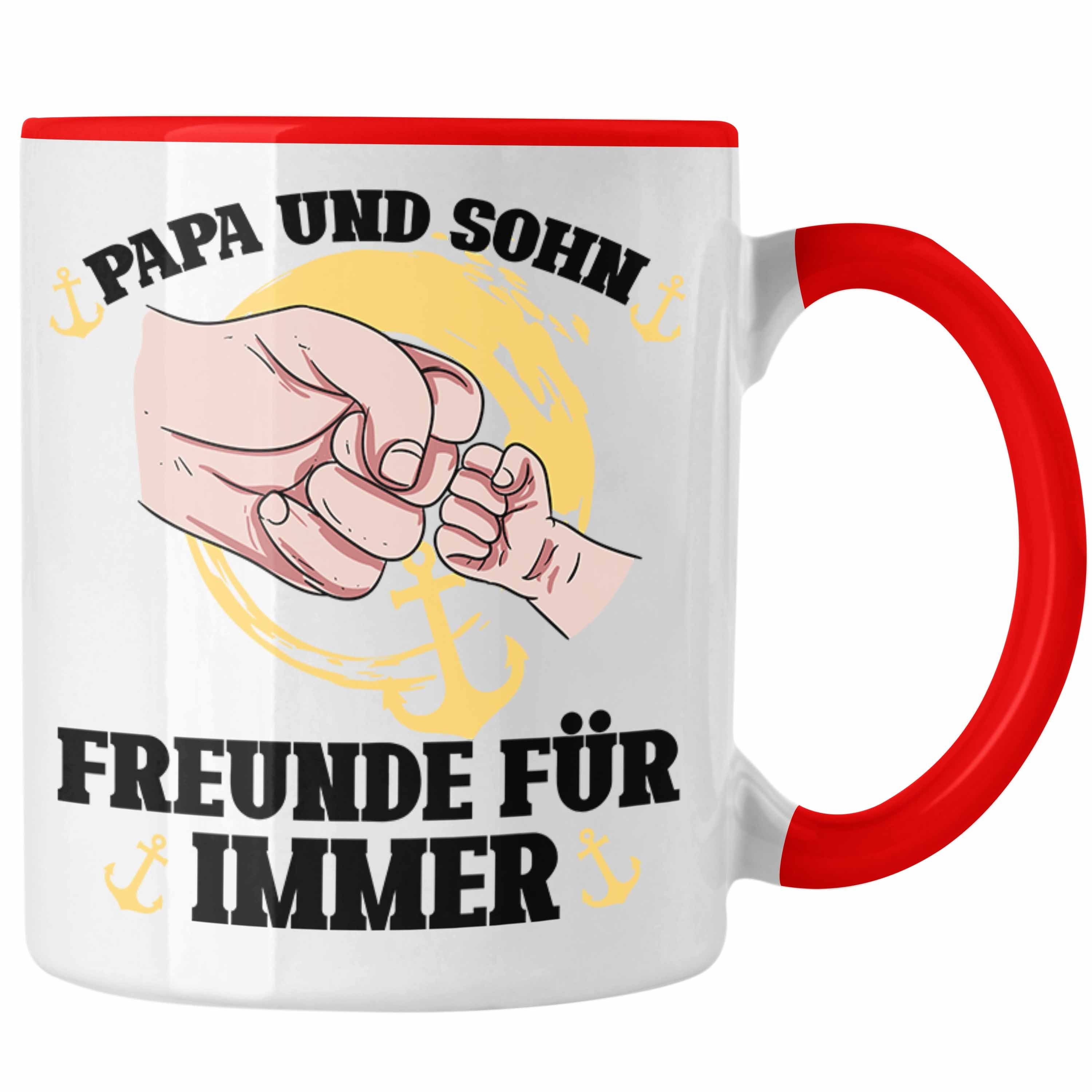 Vatertag Freunde Geschenkidee Immer Papa Tasse Rot Tasse Sohn Für Sohn von Trendation Und