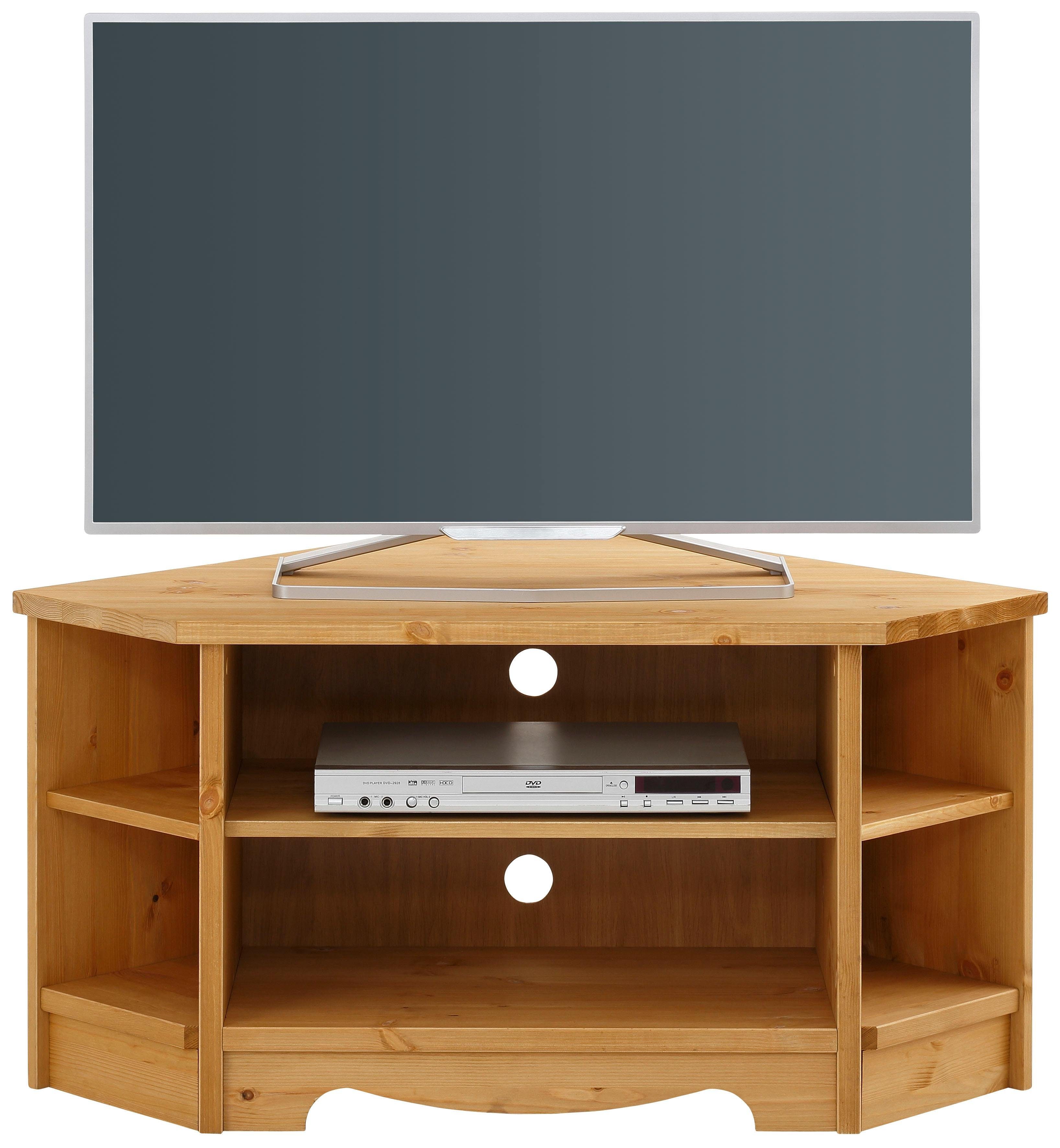 Home affaire Lowboard Trinidad, TV-Schrank, Eck-TV -Schrank, Kommode, Breite 105 cm, FSC® zertifiziertes Massivholz