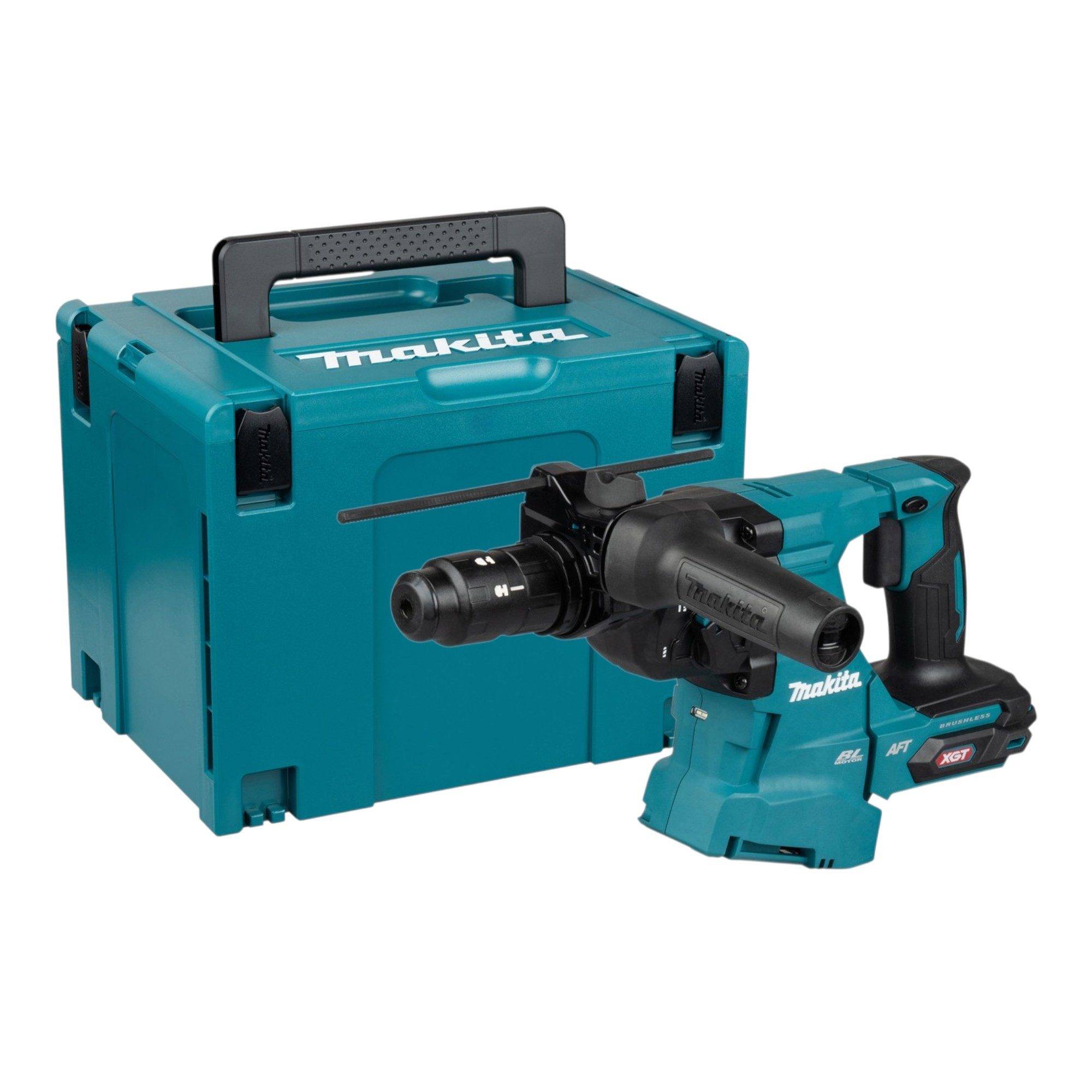 Makita Schlagbohrmaschine HR 012 GZ01 Kombihammer 40V 3,3J SDS plus + Makpac - ohne Akku, Lader