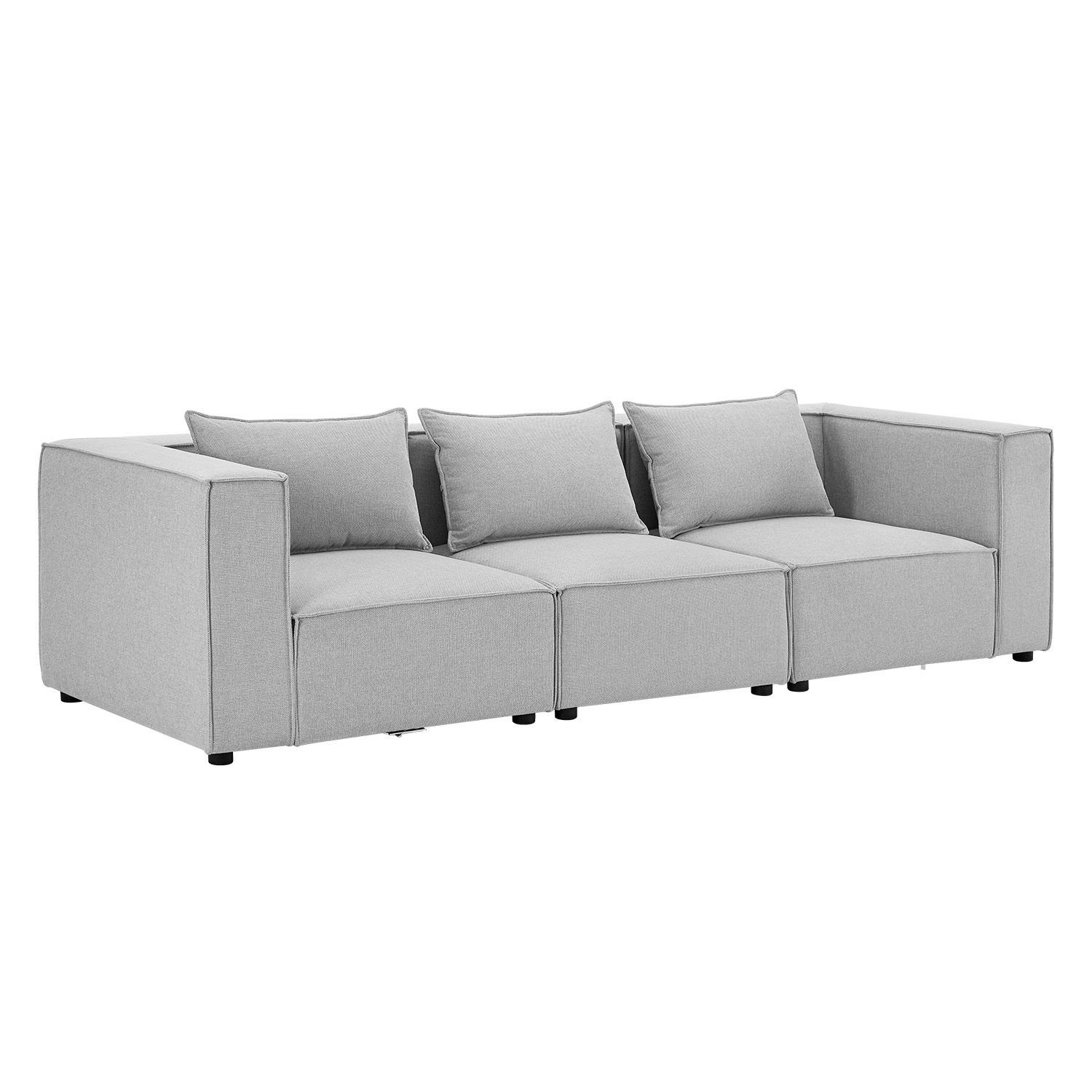 Juskys 3-Sitzer Domas, 3 Teile, M, günstig online kaufen
