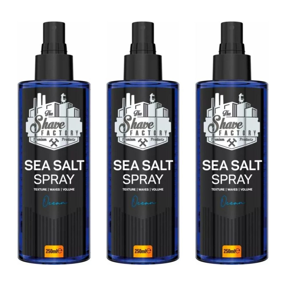 Texturspray The Shave Factory Sea Salt Spray 3x 250ml
