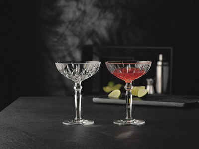 Nachtmann Cocktailglas Nachtmann Noblesse Cocktailschale 180ml 2er Set, Glas