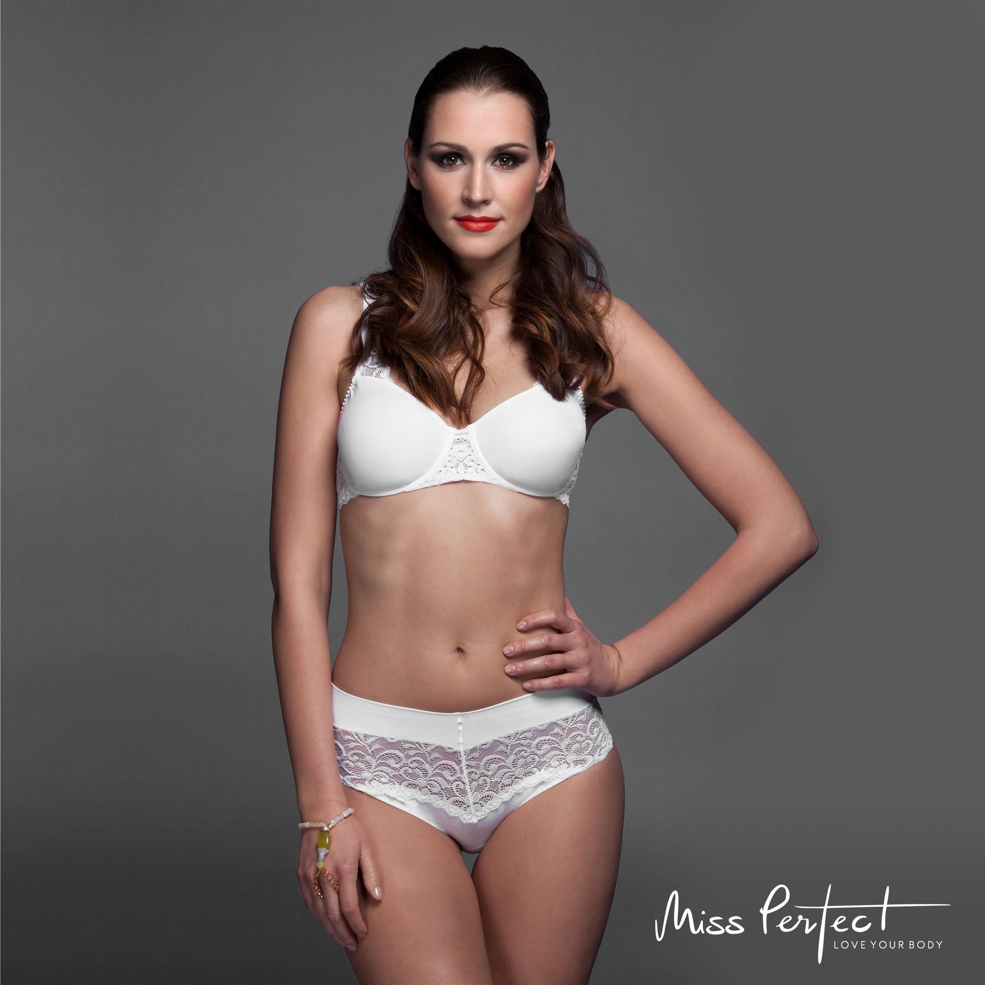 Miss Perfect Miederslip 5675 Rioslip mit sehr weicher Spitze in Größe S-2XL (38-46)