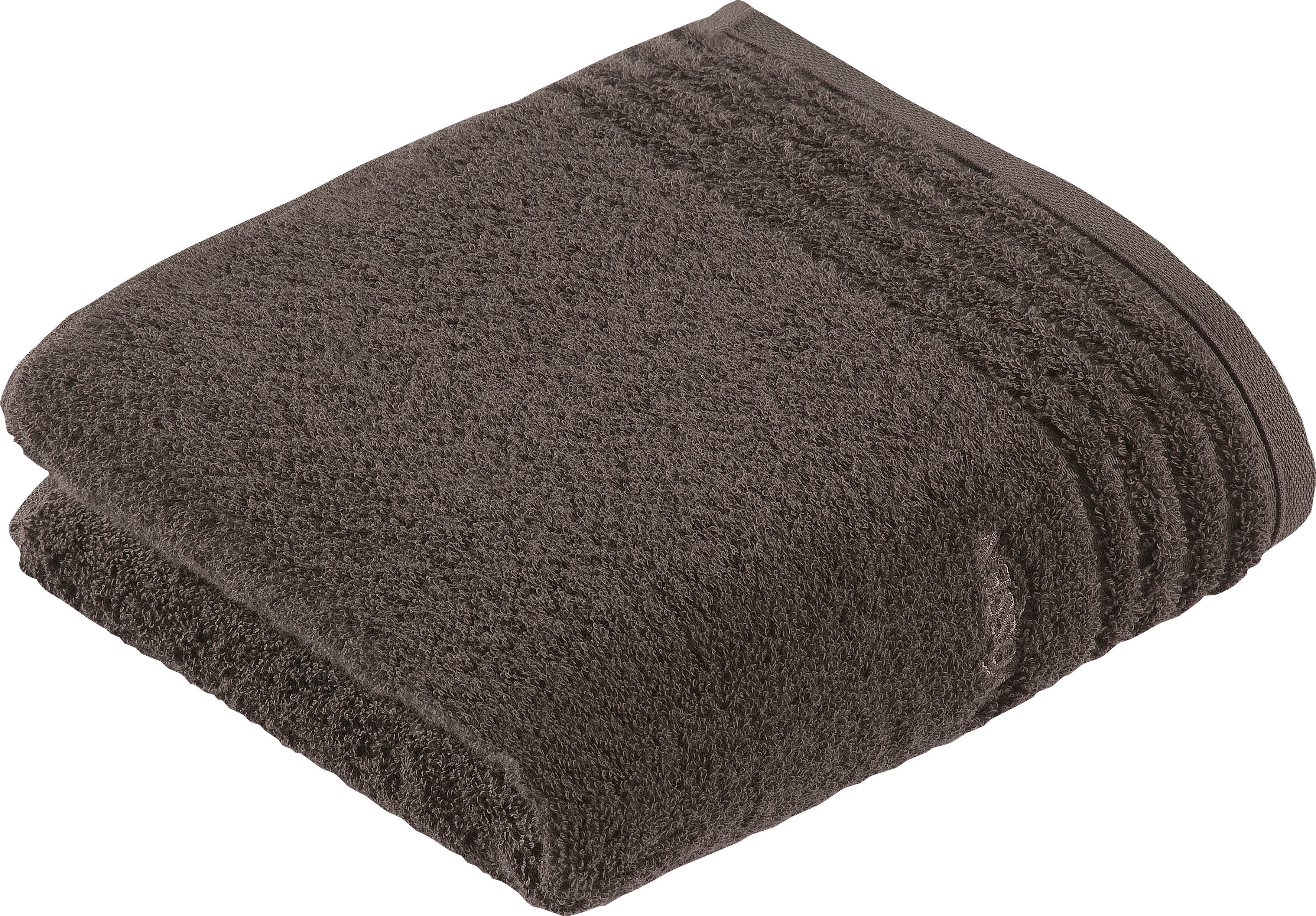 Vossen Handtuch Vienna Style Supersoft, Webfrottier (2-St), Supersoft Baumwolle