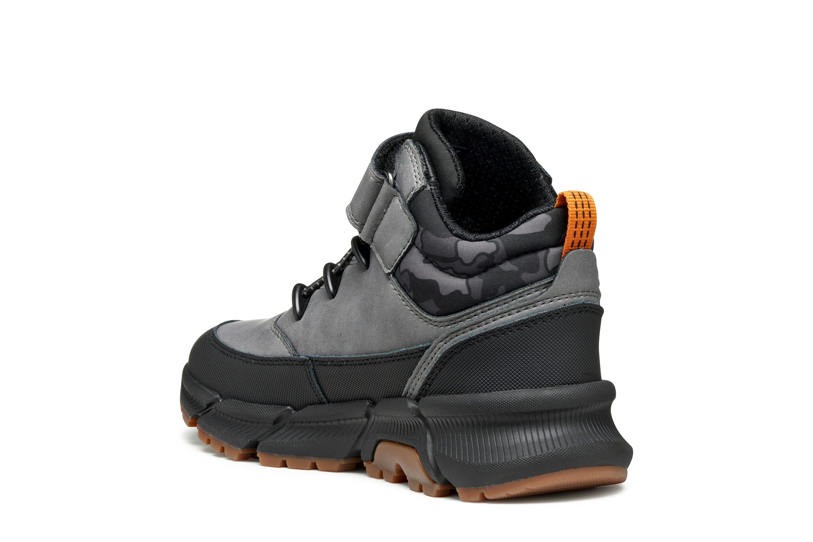 Geox J FLEXYPER PLUS BOY ABX Winterboots Sneaker mit Geox Spezial Membrane, Größenschablone zum Download