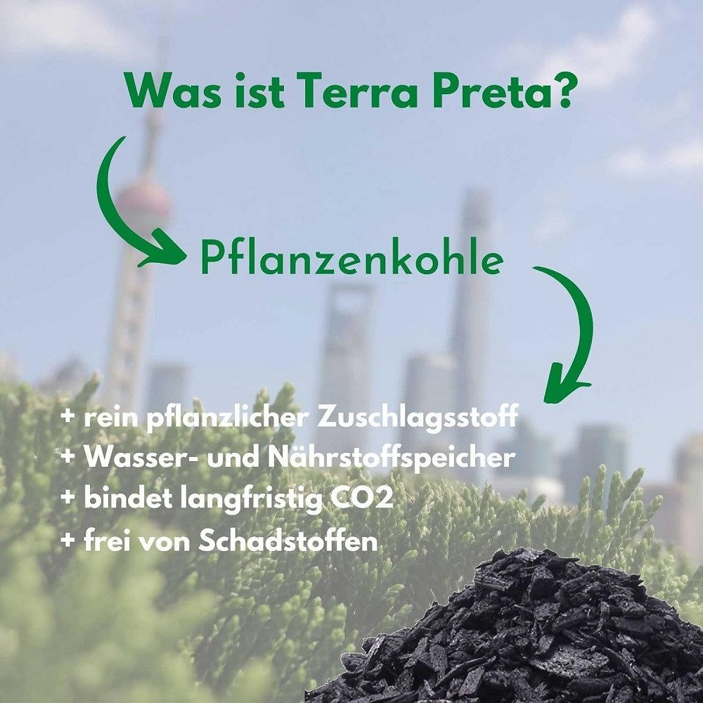 Pro Natur Blumenerde Meine Stadtbeeterde 18 L Blumenerde mit Terra Preta