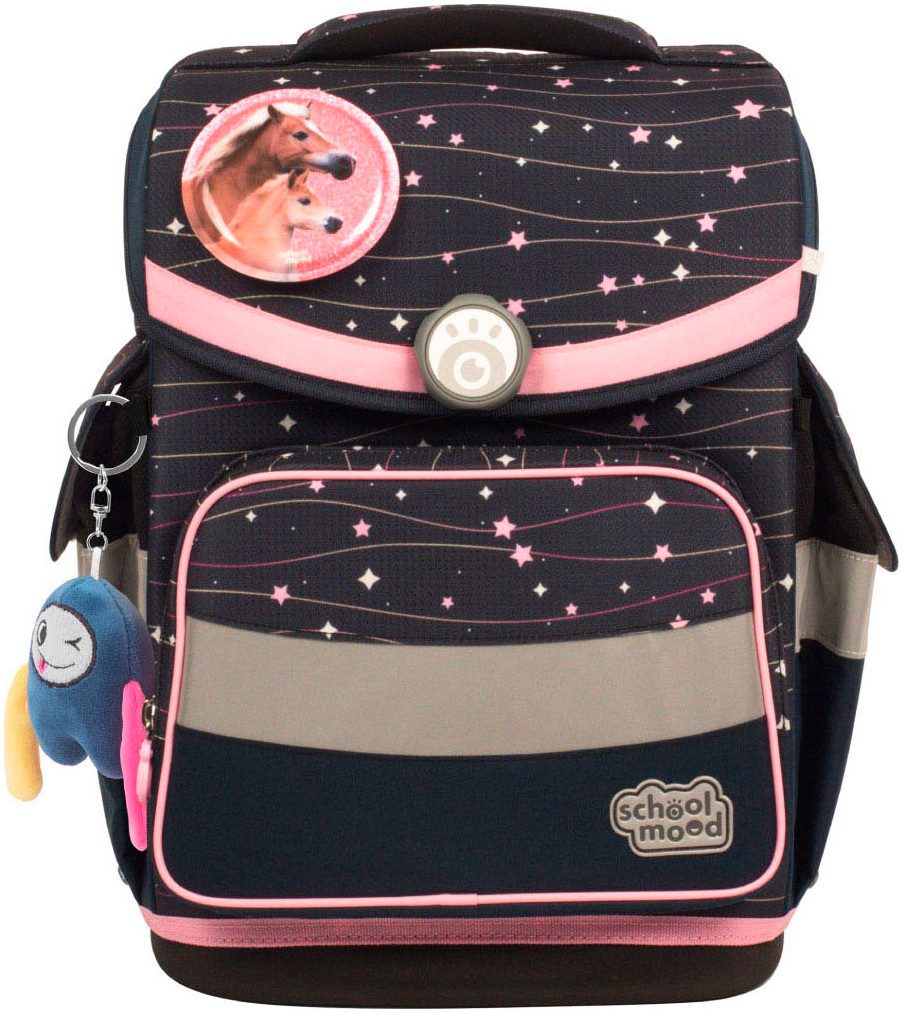 SCHOOL-MOOD® Schulranzen Timeless Pro (Set, 7-tlg)