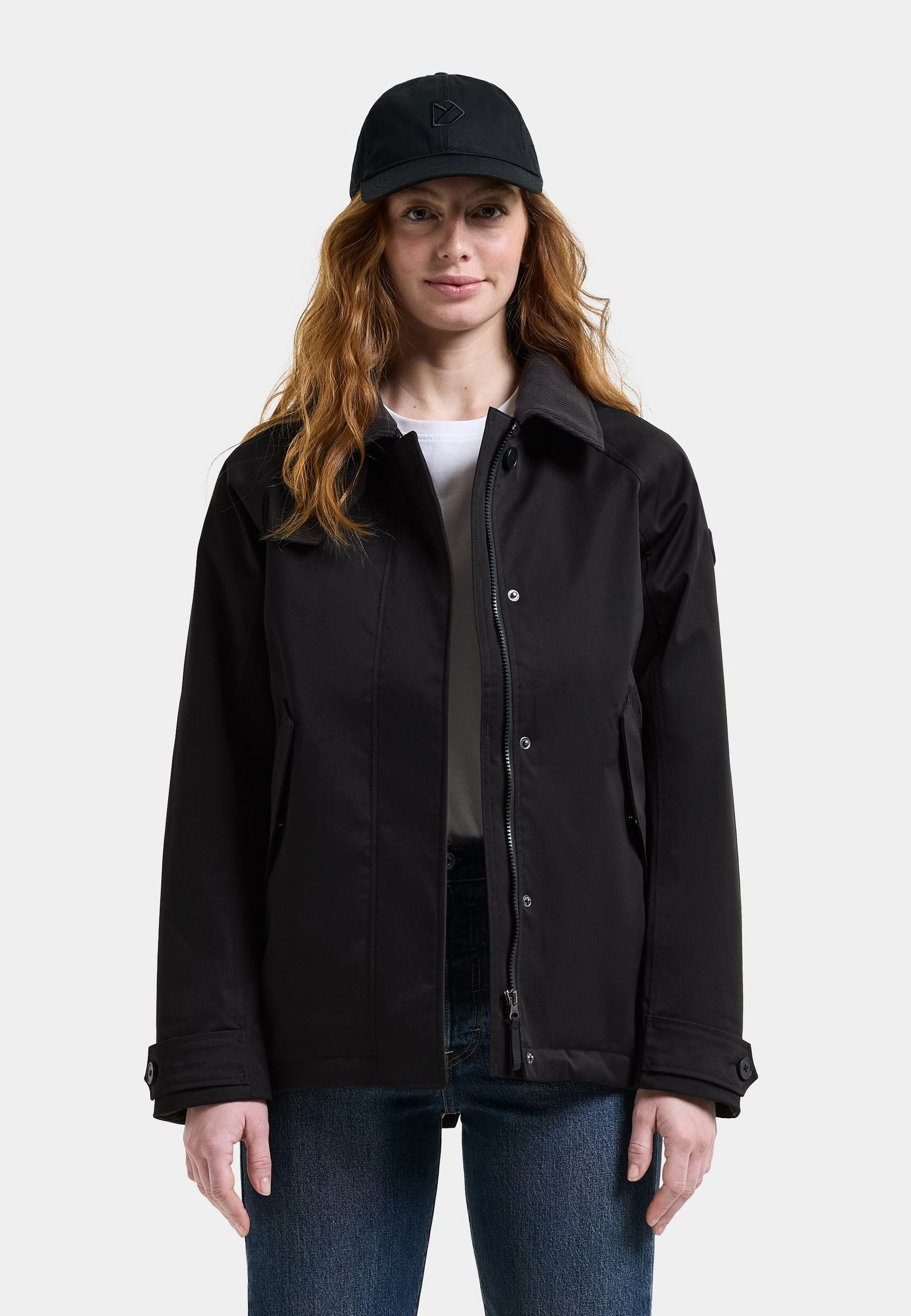 Didriksons Allwetterjacke Damen Barn-Jacket-Look Wasserdicht LYNN mit Taschen
