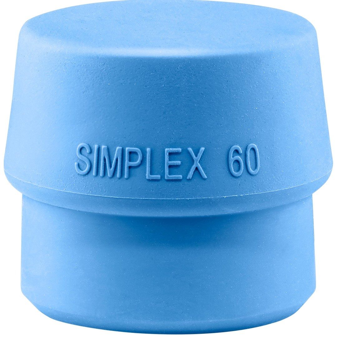 Gummihammer HALDER SIMPLEX Ersatzeinsatz TPE-soft blau günstig online kaufen