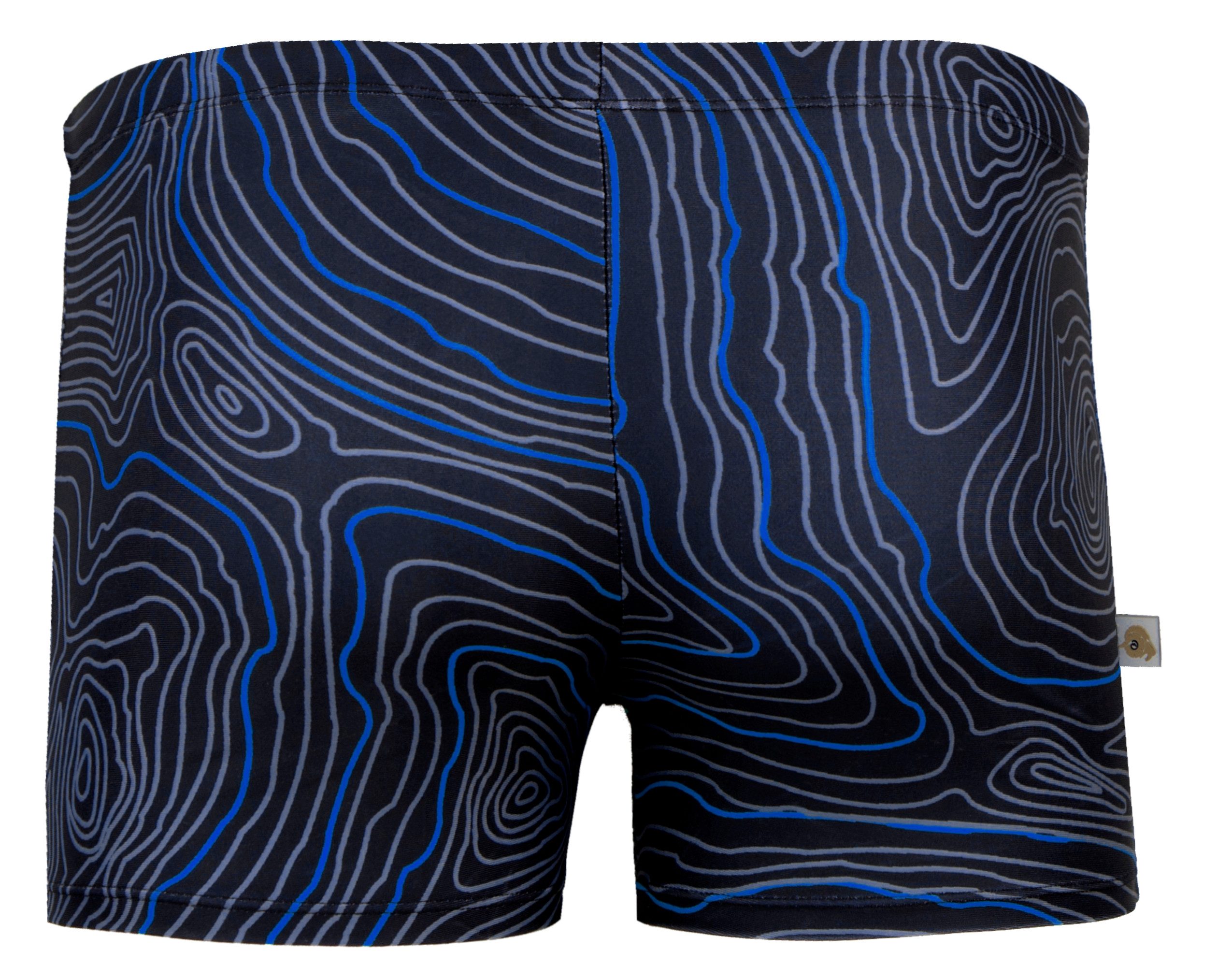 GUGGEN Mountain Badehose Badehose Herren Kastenbadehose kurz eng anliegend Boxer-Badehose Kastenbadehose kurz eng anliegend Badeshorts Boxer-Badehose für Herren