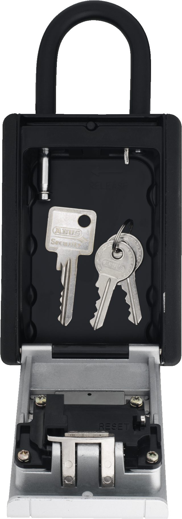 ABUS Schlüsselkasten KeyGarage™ 797 - Schlüsselbox mit Bügel zur Befestigung - Standard (Standard), mit 4-stelligem Zahlencode - für Schlüssel oder kleine Wertgegenstände