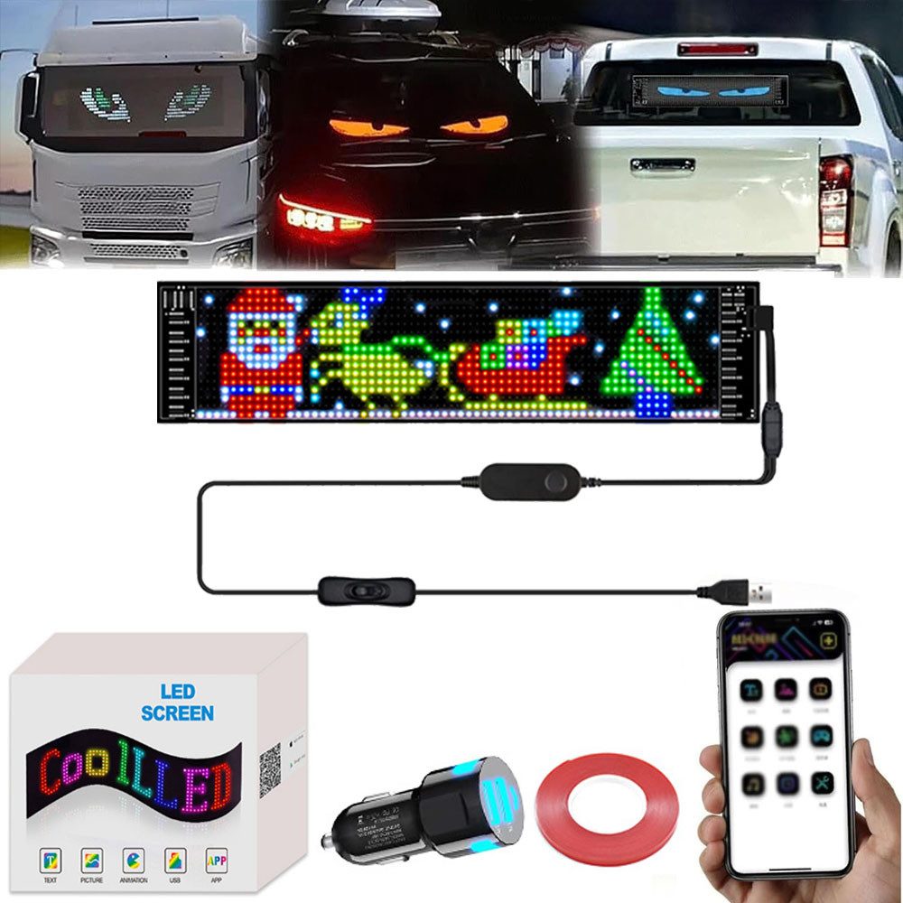 für Autos LKW Devil Eyes Lichter LED Dynamische Teufelsaugen Licht DIY Auto-Adapter