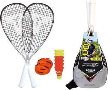 Talbot-Torro Speed-Badmintonschläger Speed-Badminton Set Speed 7700 + Netz