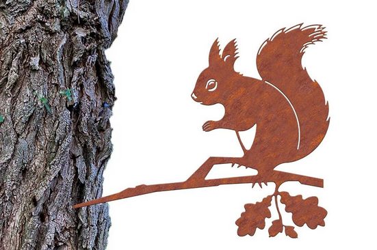 ILLUMINO Gartenfigur »Baumstecker Dekostecker Glückstier ...