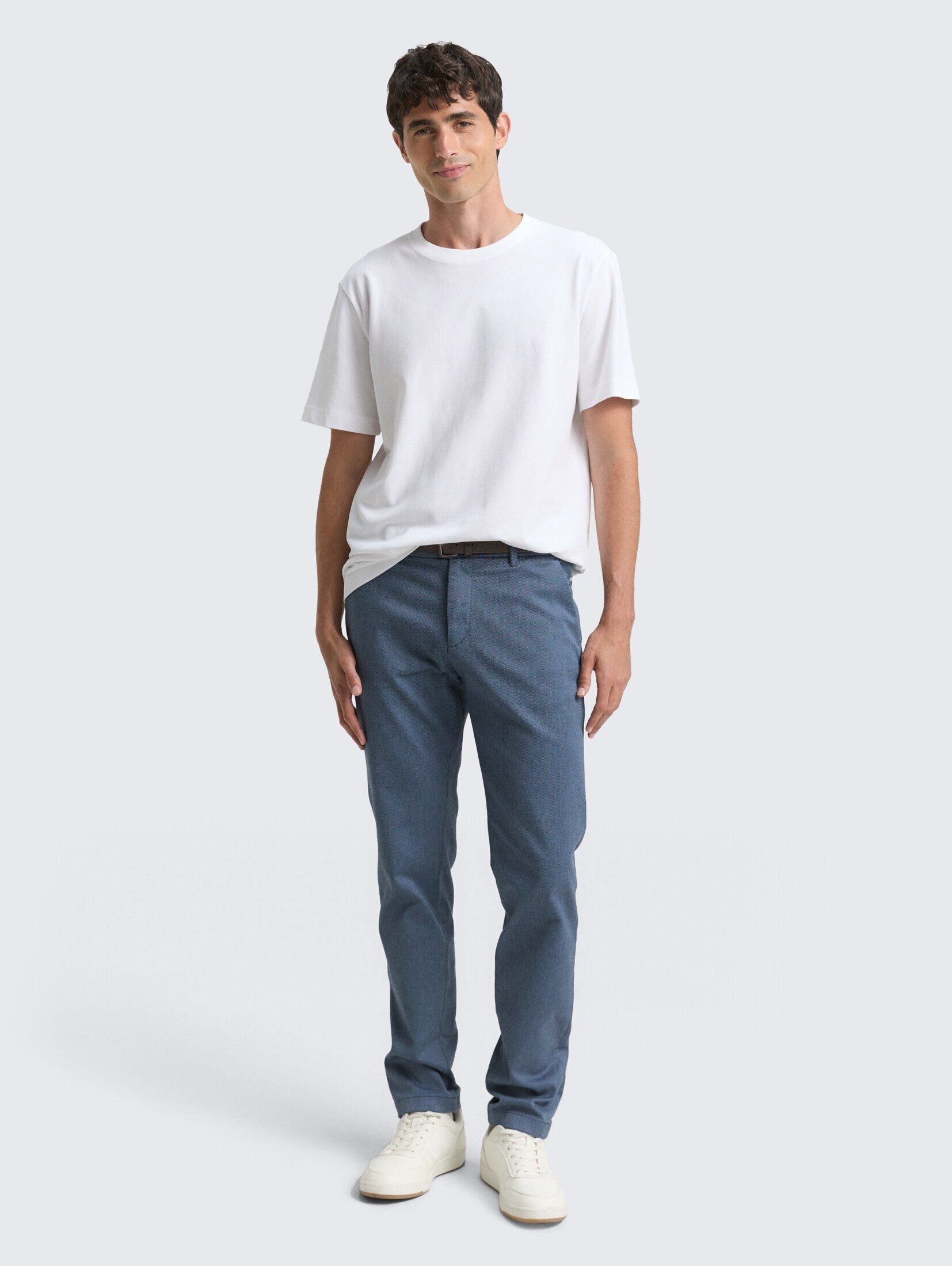TOM TAILOR Chinohose Hosen & Chino TTTRAVIS SLIM Chino Hose mit Gürtel