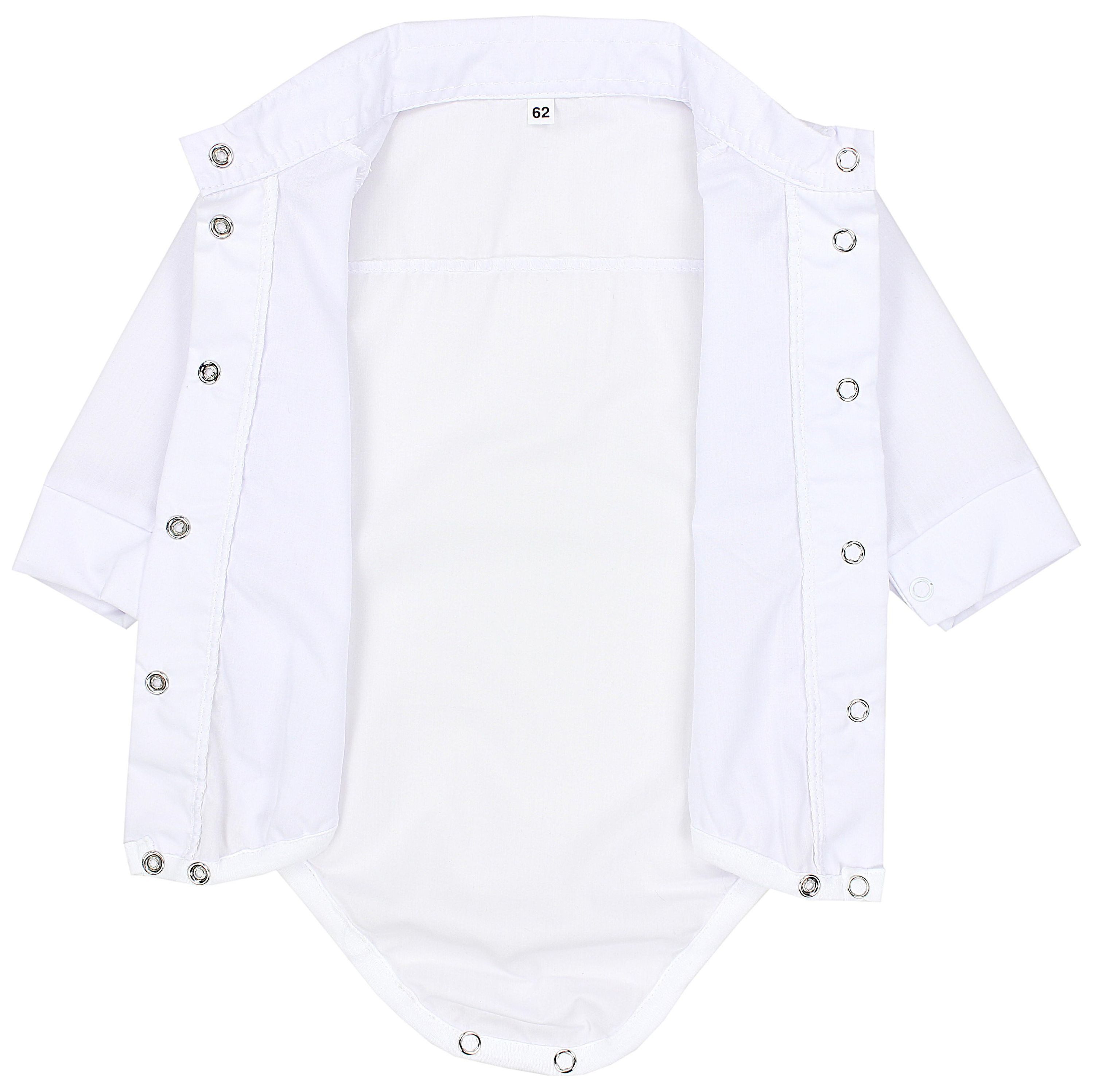 TupTam Langarmbody TupTam Jungen Baby Hemd-Body Langarm mit Kragen